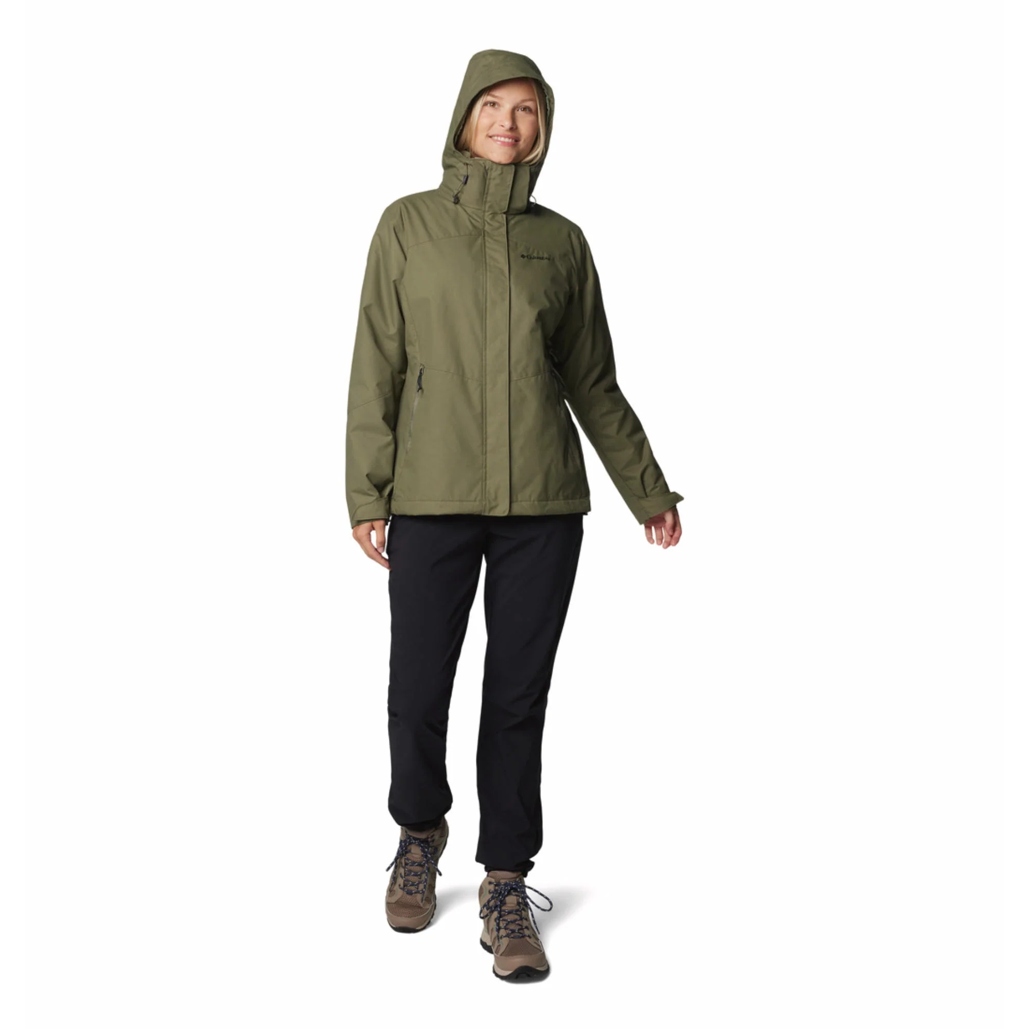 Columbia Women Green Bugaboo III Fleece Interchange Jacket - Image 5