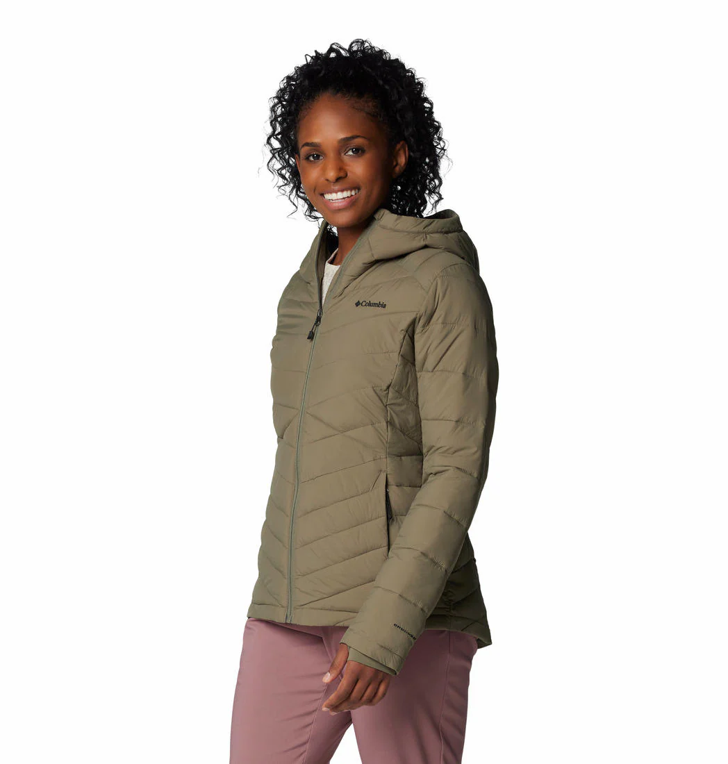 Columbia Women Green Joy Peak II Hooded Jacket - Image 3