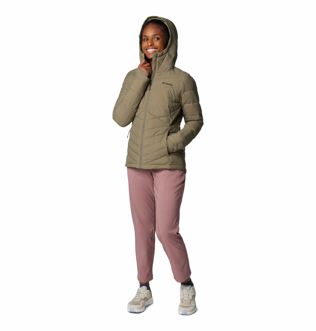 Columbia Women Green Joy Peak II Hooded Jacket - Image 4