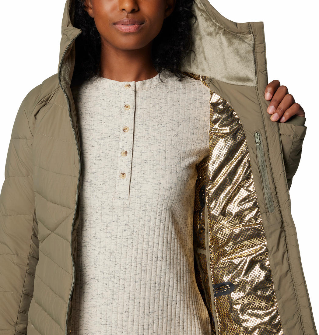 Columbia Women Green Joy Peak II Hooded Jacket - Image 6