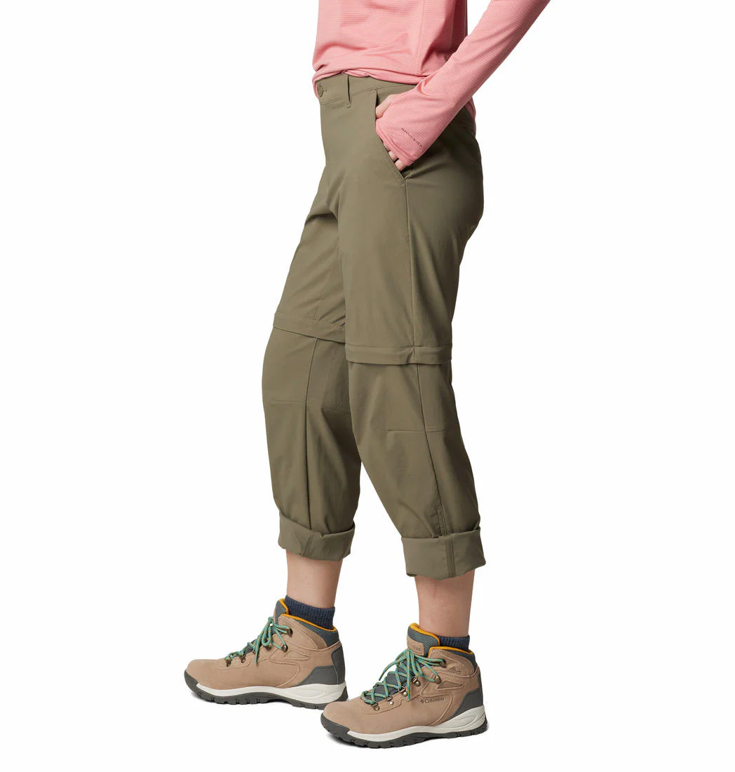 Columbia Women Green Leslie Falls Convertible Pant - Image 4