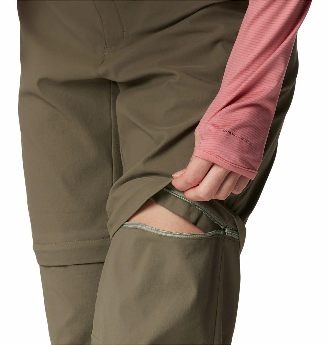Columbia Women Green Leslie Falls Convertible Pant - Image 7