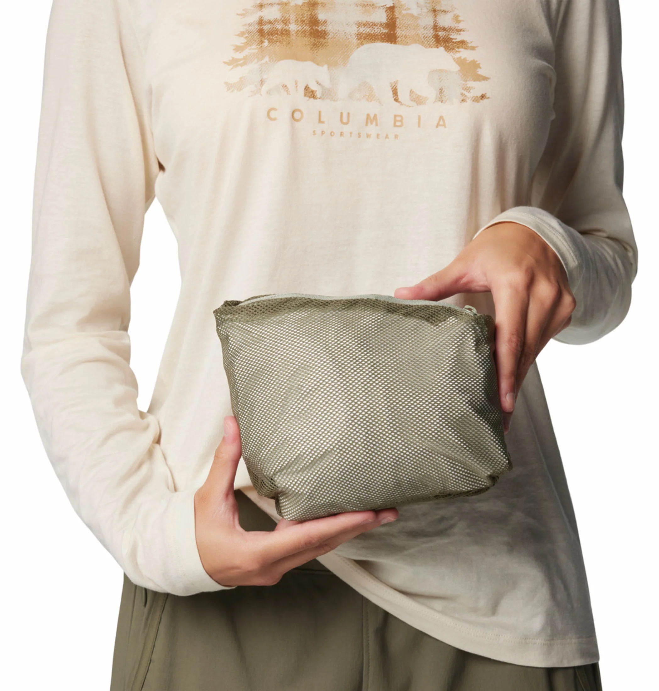 Columbia Women Green Arcadia II Jacket Waterproof - Image 10