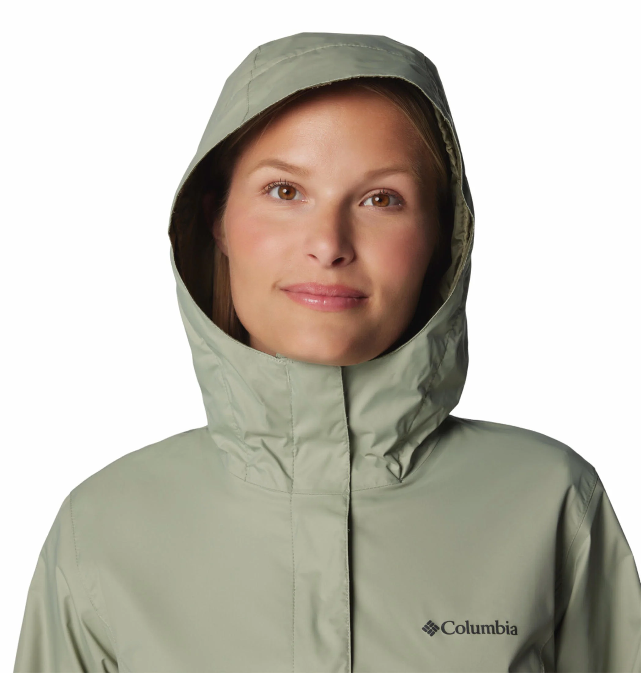 Columbia Women Green Arcadia II Jacket Waterproof - Image 7