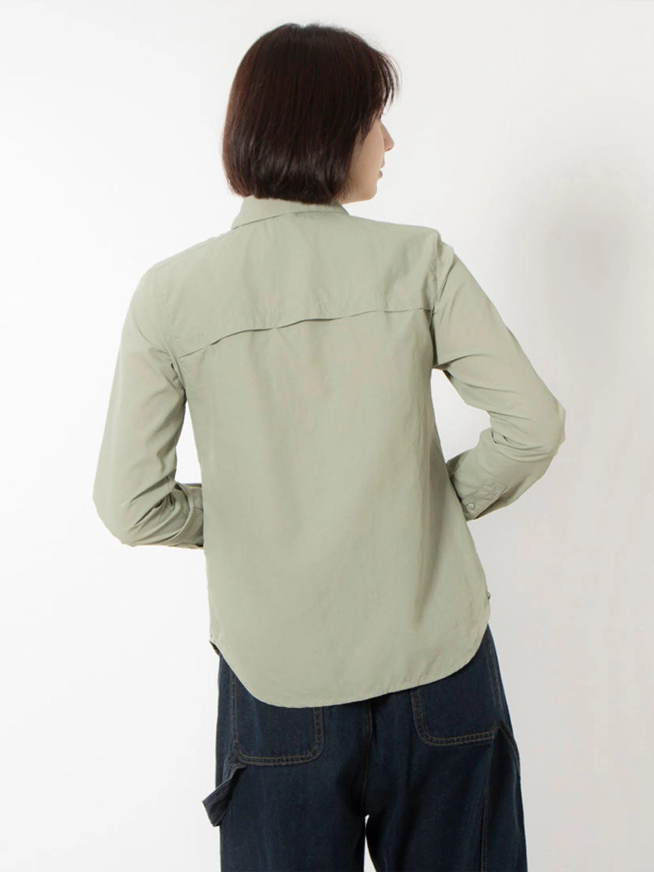 Columbia Women Green Silver Ridge 3.0 LS (Sun Protection) - Image 5