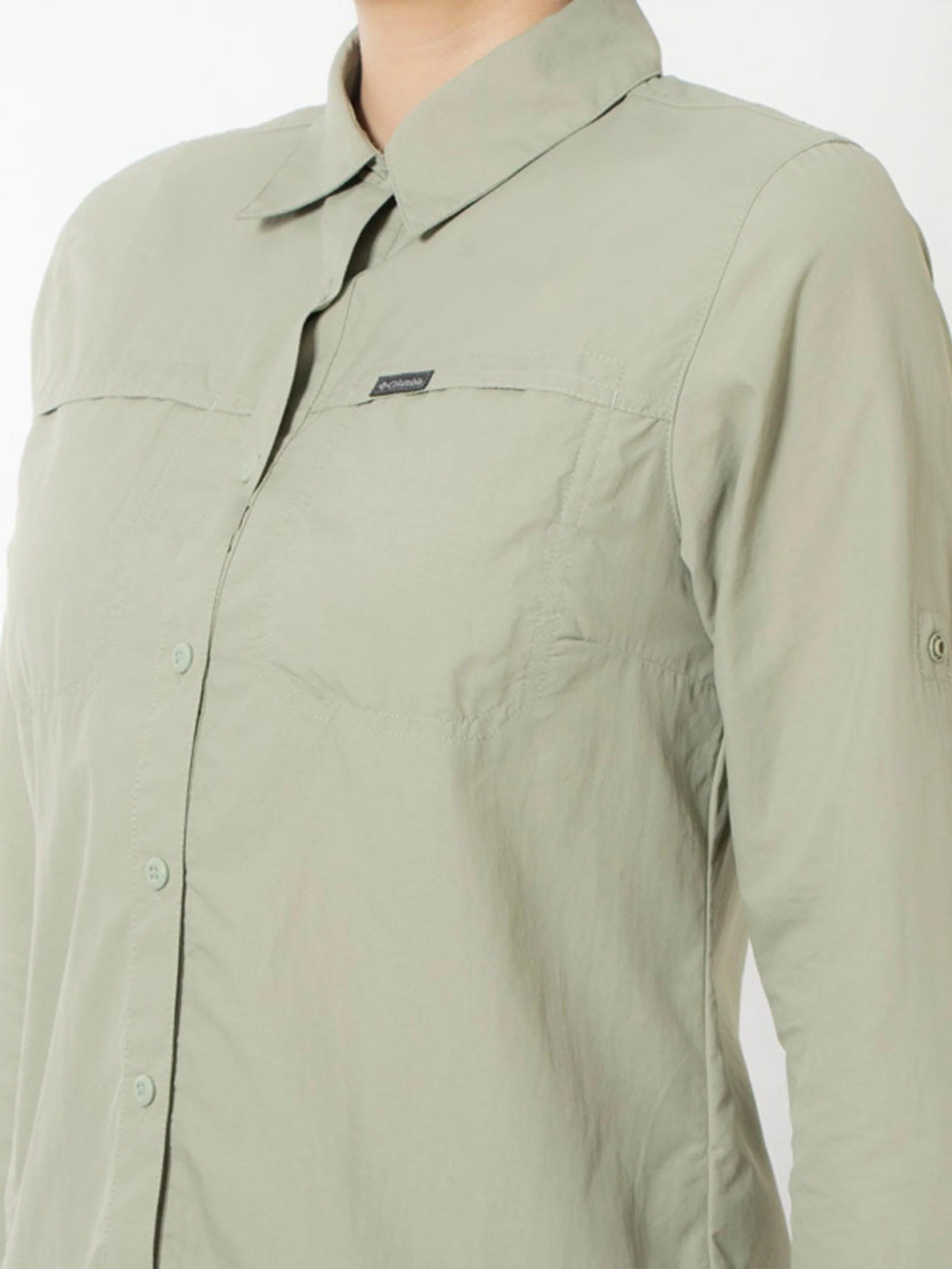 Columbia Women Green Silver Ridge 3.0 LS (Sun Protection) - Image 6