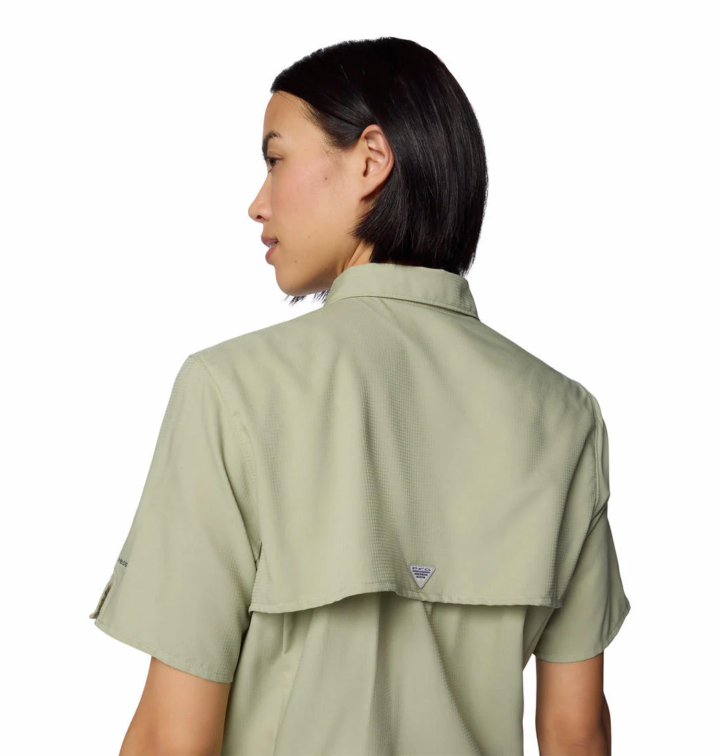 Columbia Women Green Womens Tamiami II SS Shirt (Sun Protection) - Image 5