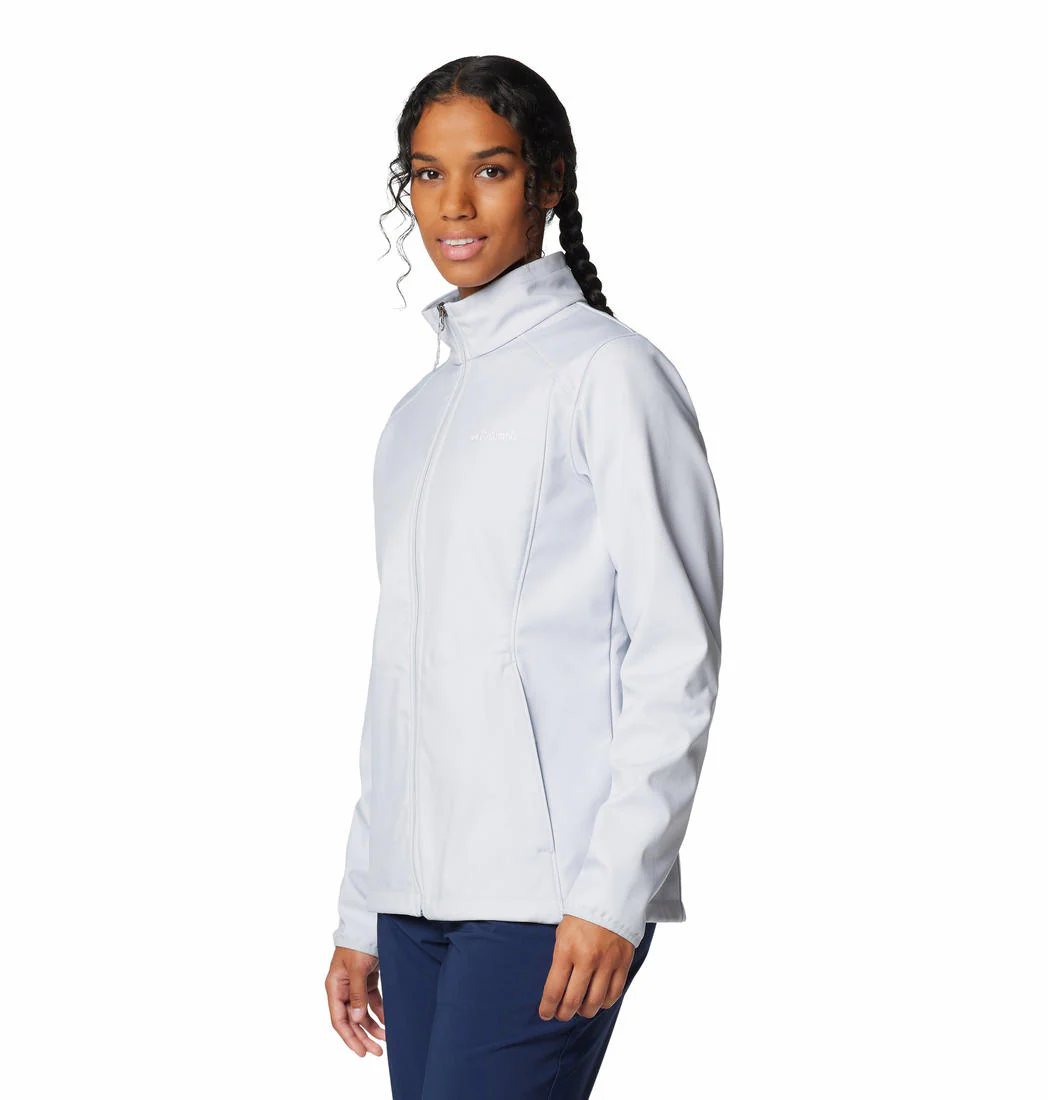 Columbia Women Grey Kruser Ridge III Softshell Jacket - Image 4