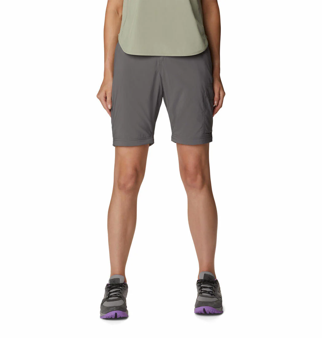 Columbia Women Grey Silver Ridge Utility Convertible Pant (Sun Protection) - Image 7
