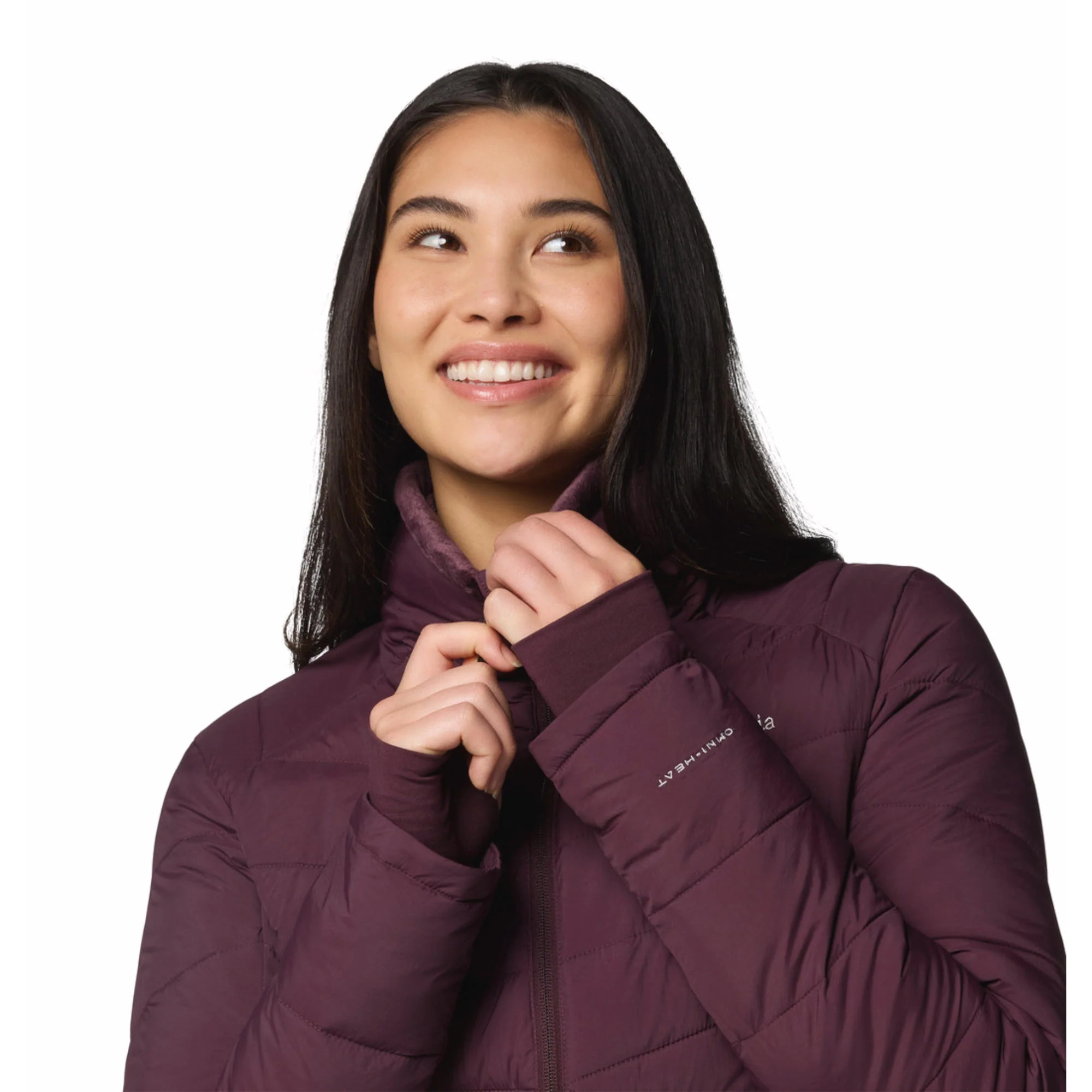 Columbia Women Red Joy Peak II Full Zip Jacket - Image 5