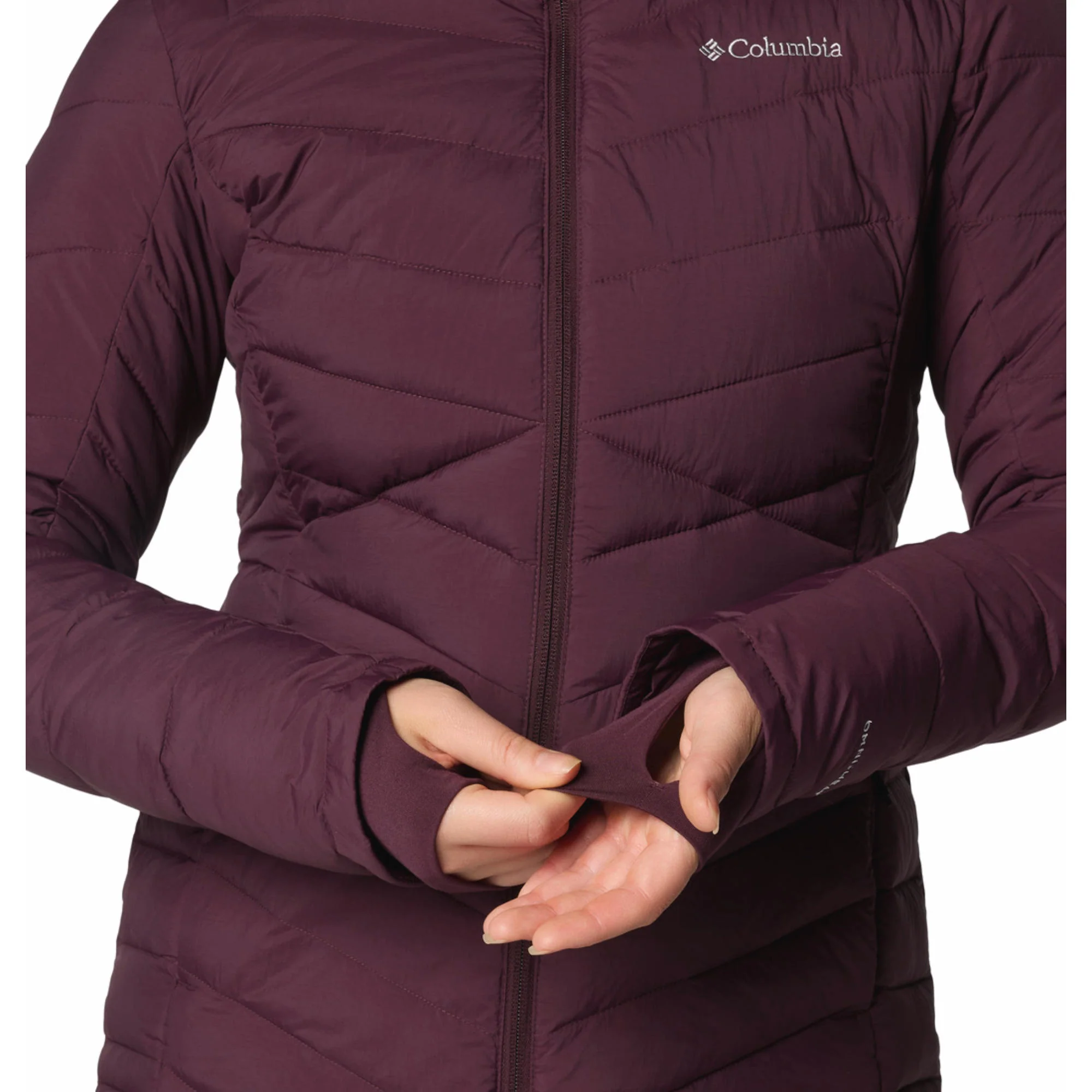 Columbia Women Red Joy Peak II Full Zip Jacket - Image 7