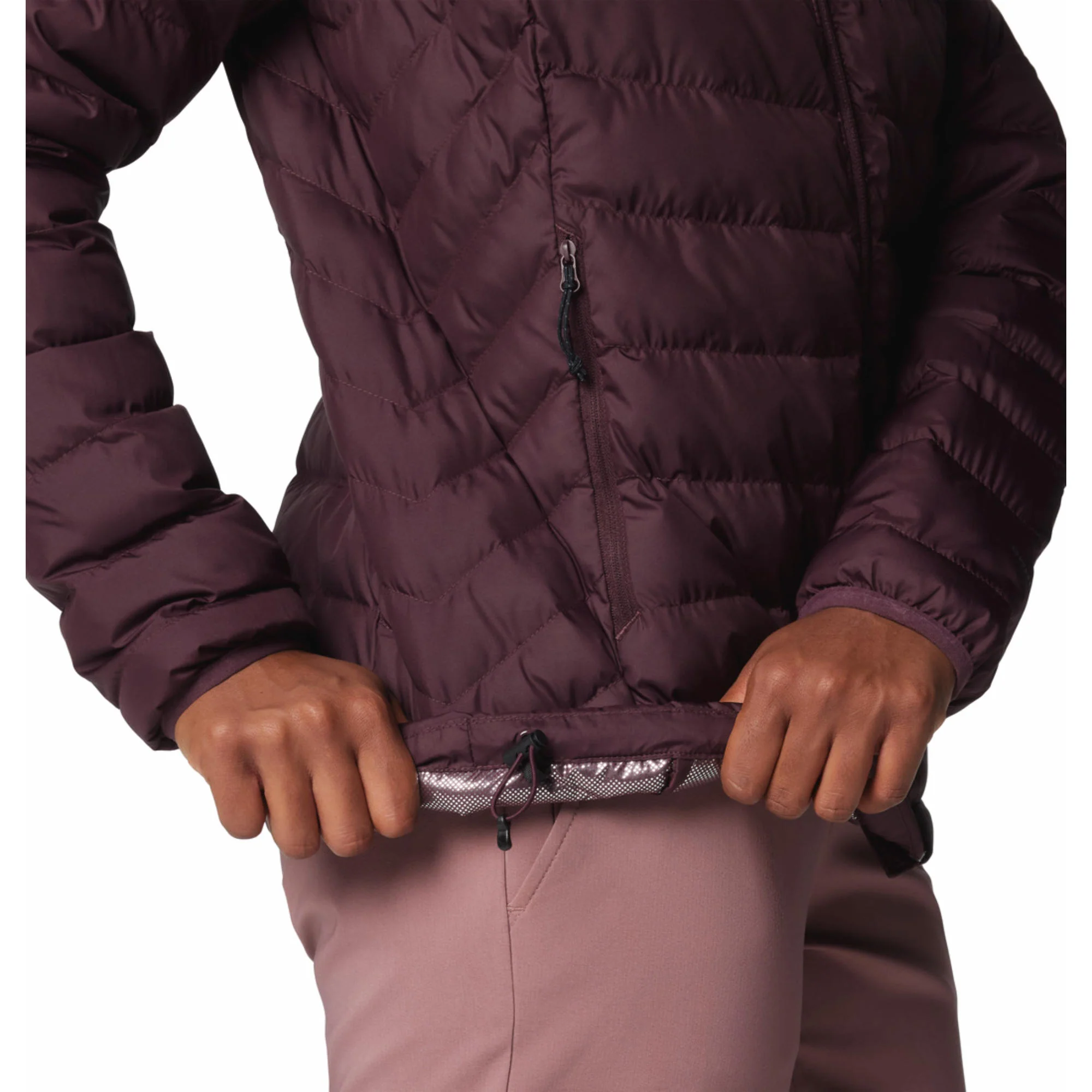 Columbia Women Red Powder Lite II Hooded Jacket - Image 7