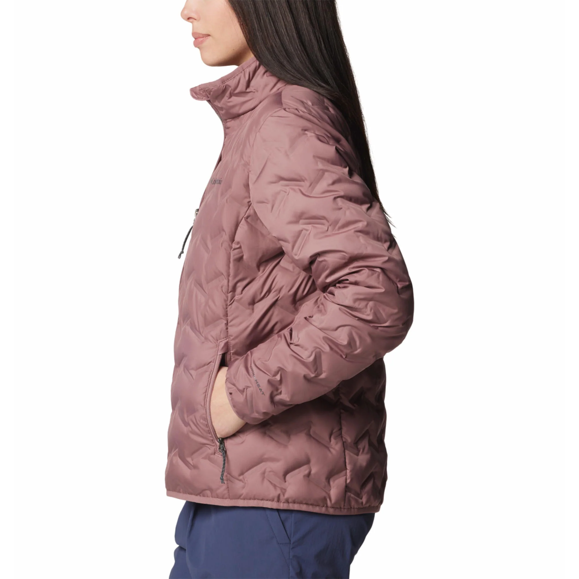 Columbia Women Red Delta Ridge II Down Jacket - Image 4