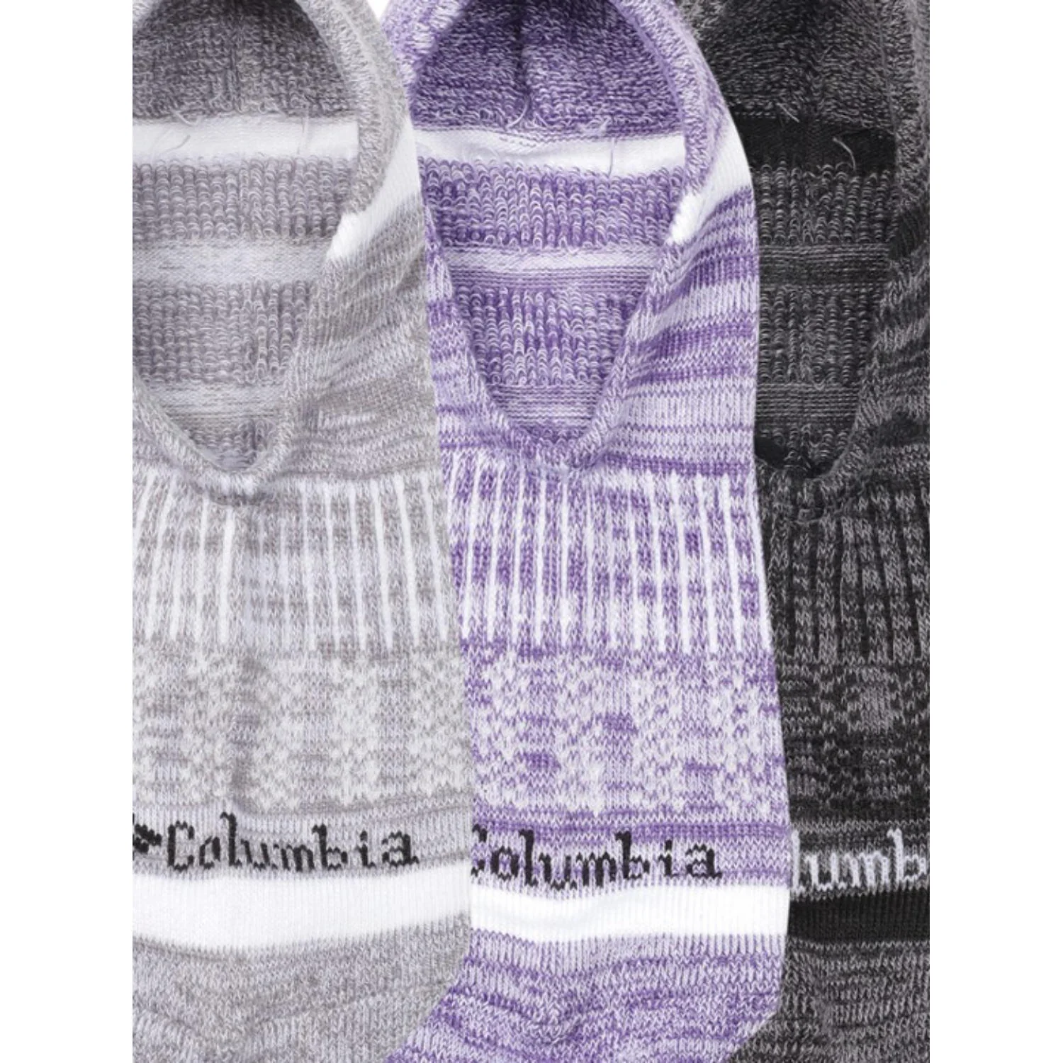 Columbia Women Multi SPACE DYE ECLIPSE LINER  (3 Pair) (Non Returnable) - Image 3