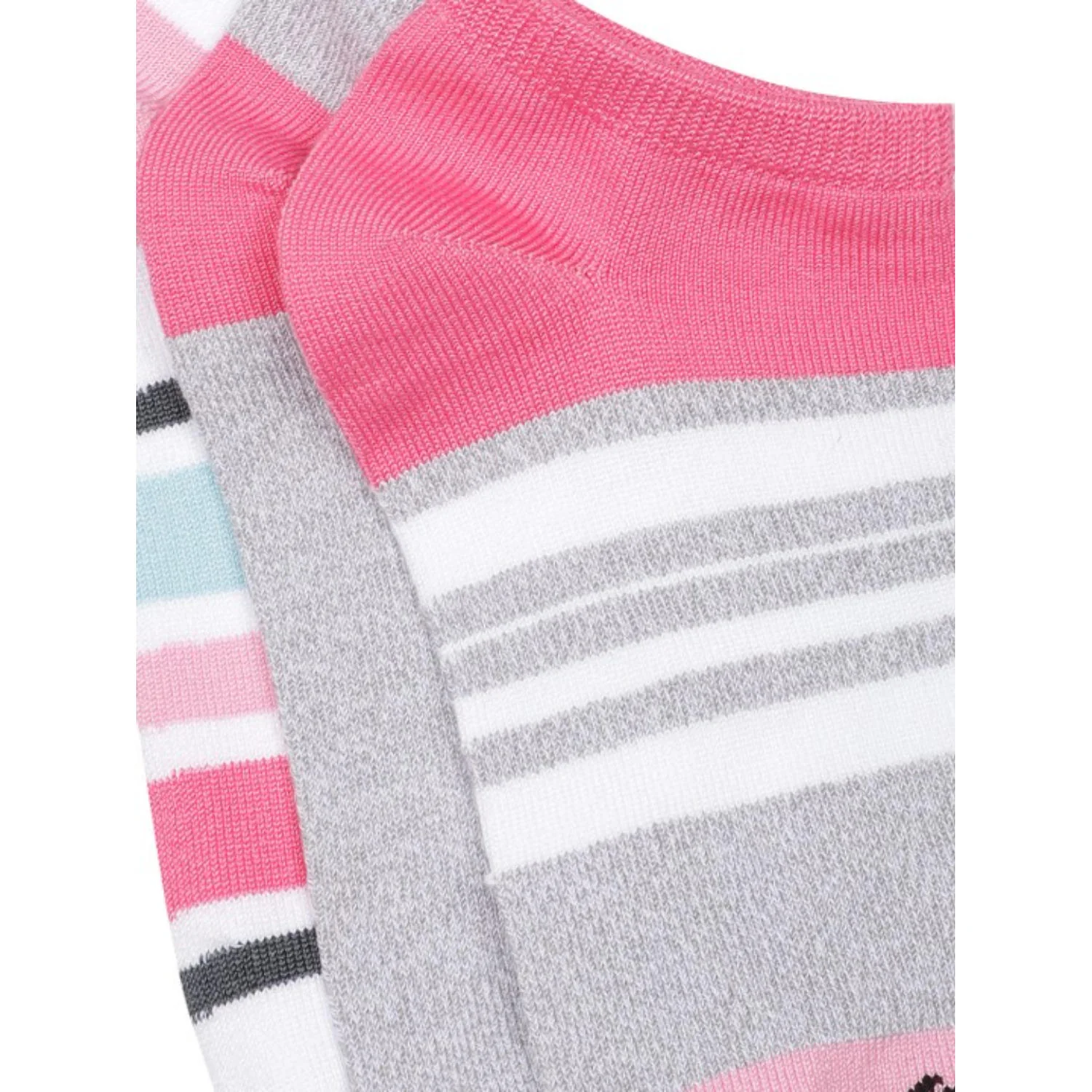 Columbia Women Multi SUPER SOFT POLYTAM COLORBLOCK NO SHOW (3 Pair) (Non Returnable) - Image 3