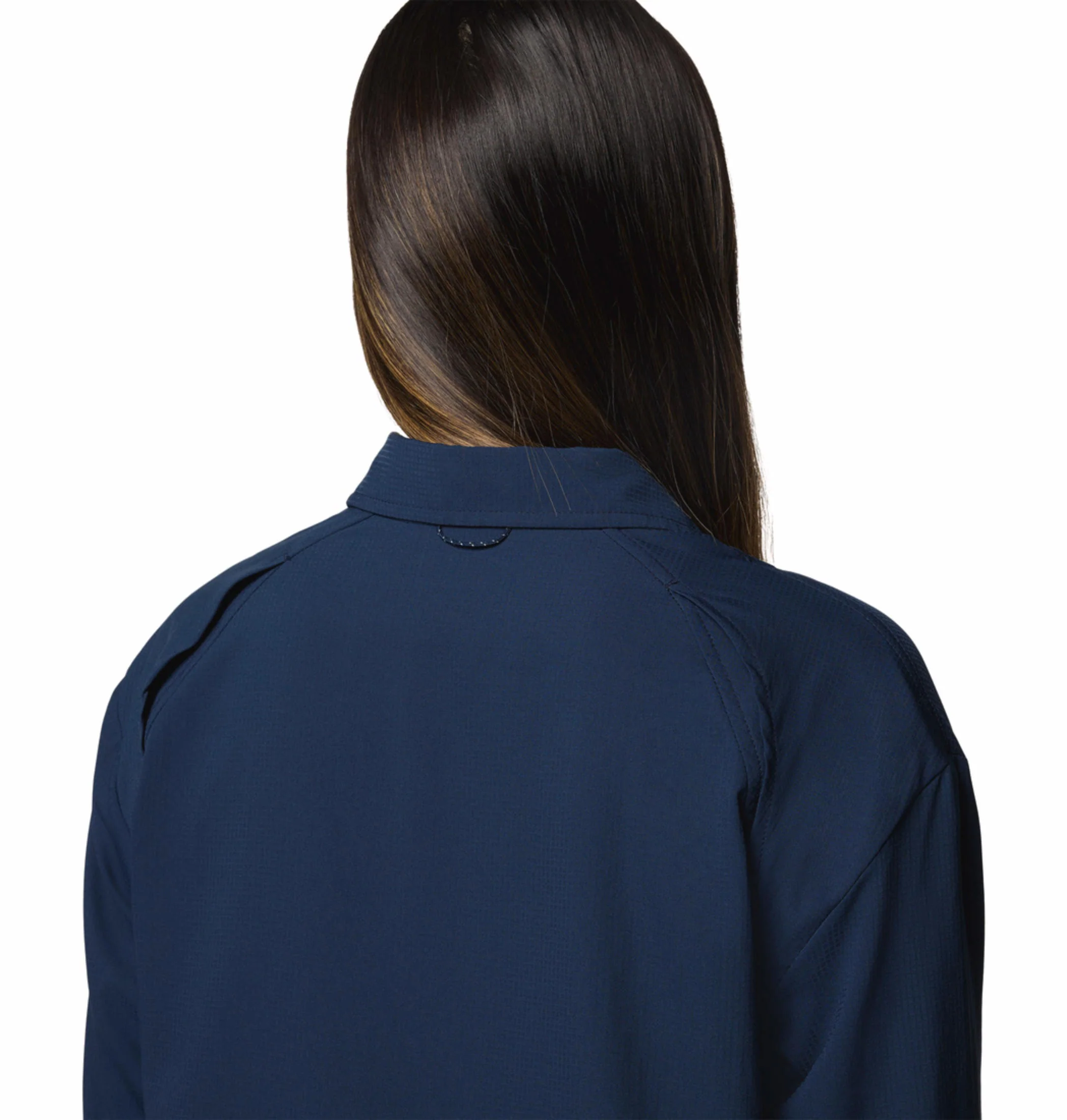Columbia Women Blue Silver Ridge Utility LS Shirt (Sun Protection) - Image 5