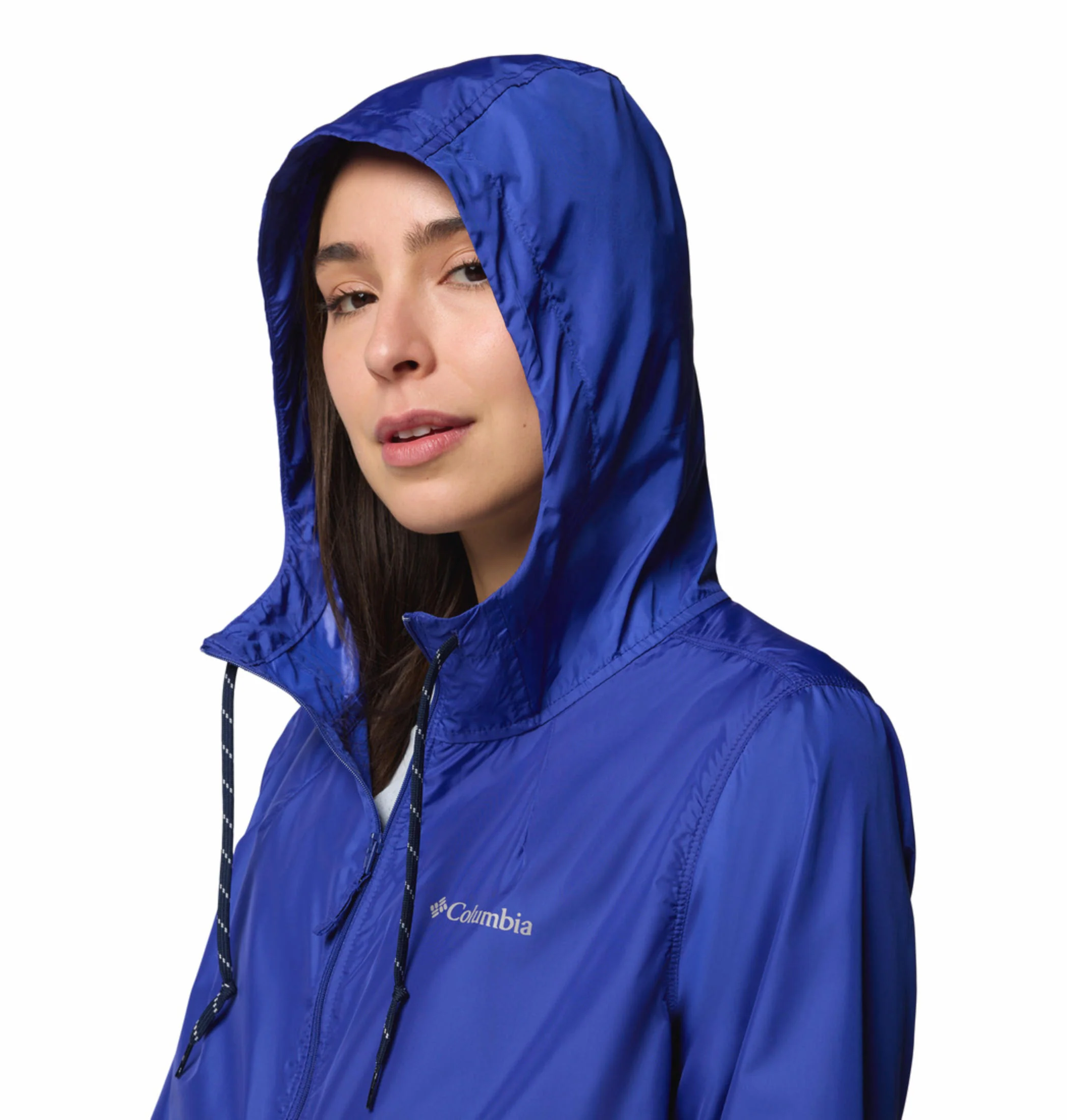 Columbia Women Blue Flash Forward II Windbreaker (Sun Protection) - Image 6