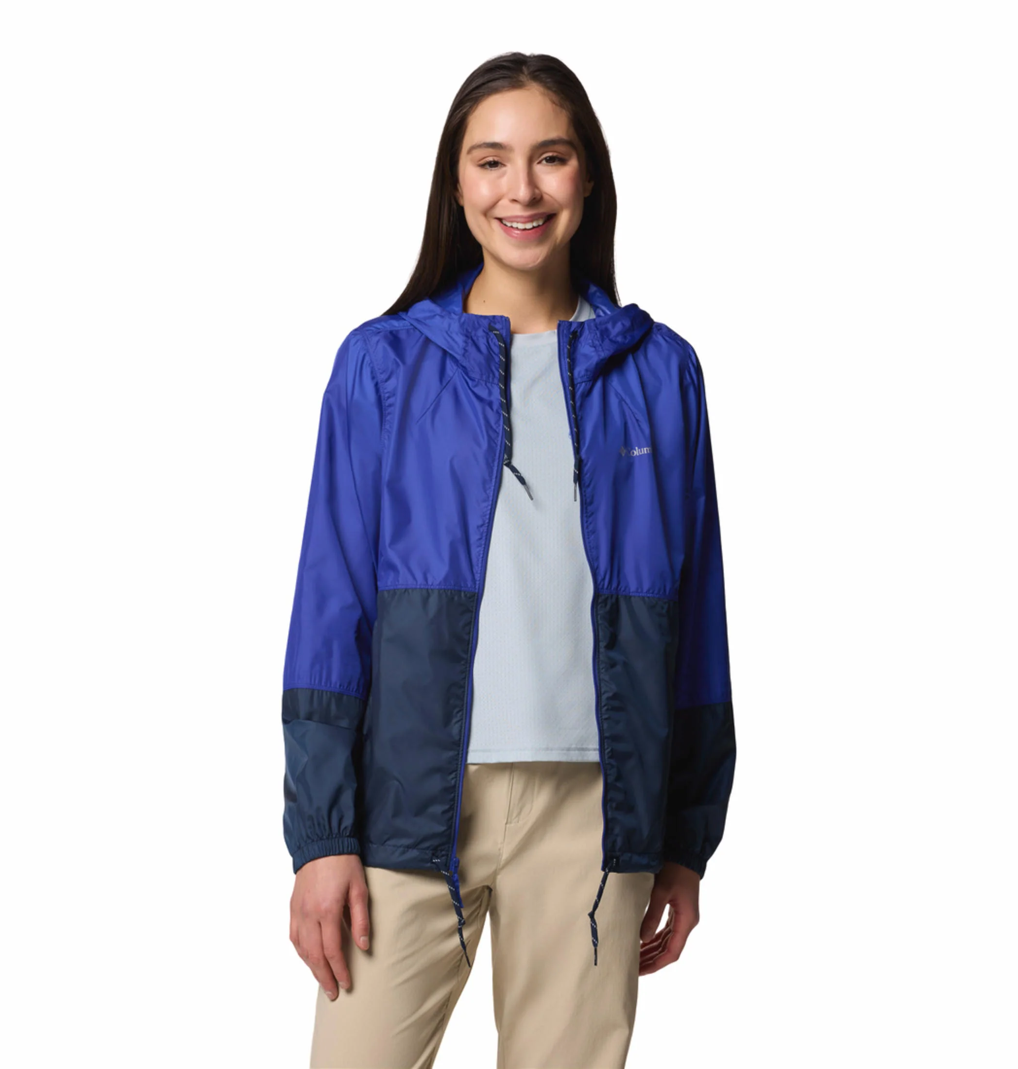 Columbia Women Blue Flash Forward II Windbreaker (Sun Protection) - Image 8