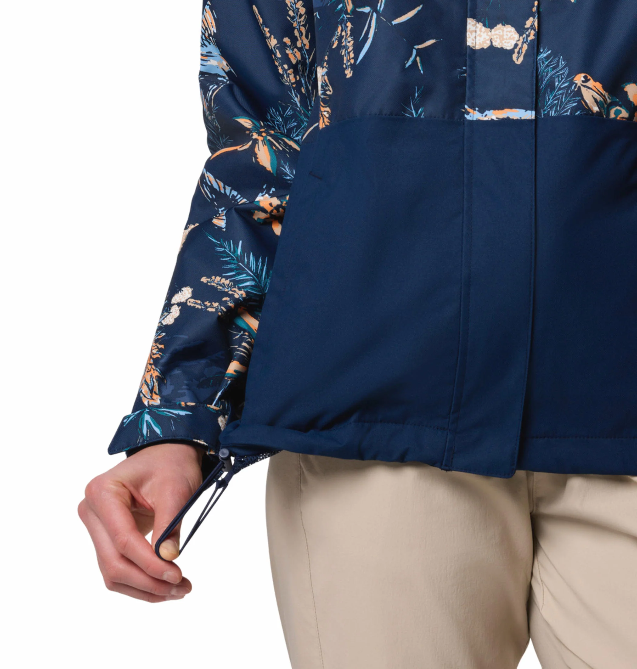 Columbia Women Blue Hikebound Printed Jacket Waterproof - Image 8