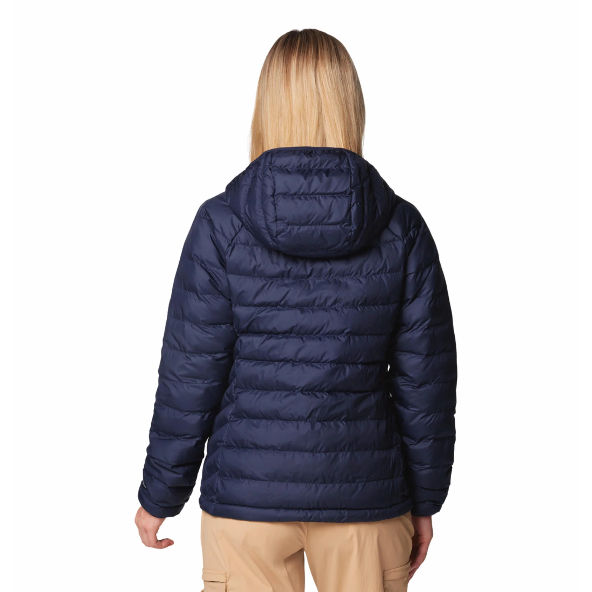 Columbia Women Blue Powder Lite II Hooded Jacket - Image 2