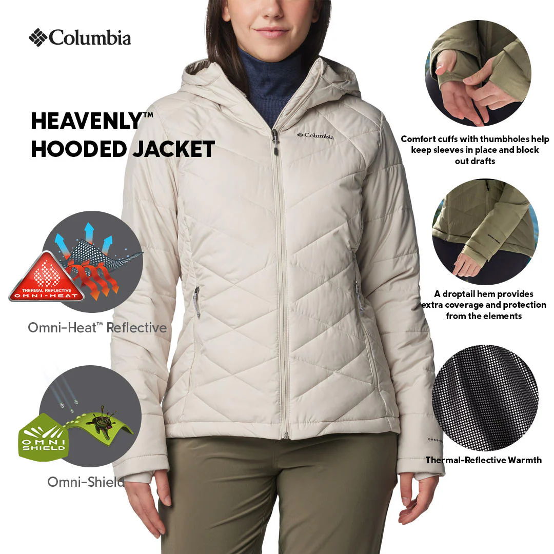 Columbia Women Brown Heavenly Hooded Jacket - Image 2