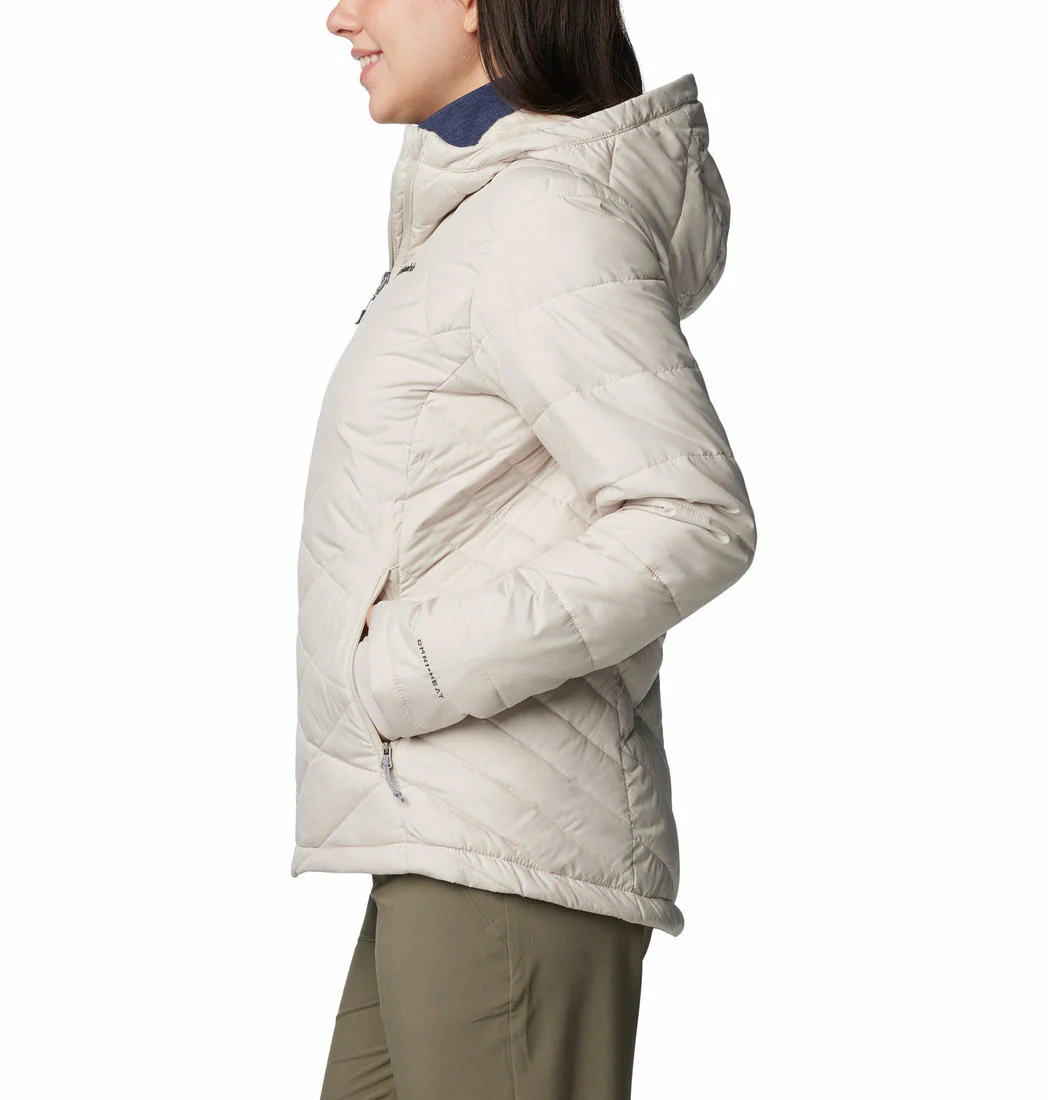 Columbia Women Brown Heavenly Hooded Jacket - Image 4