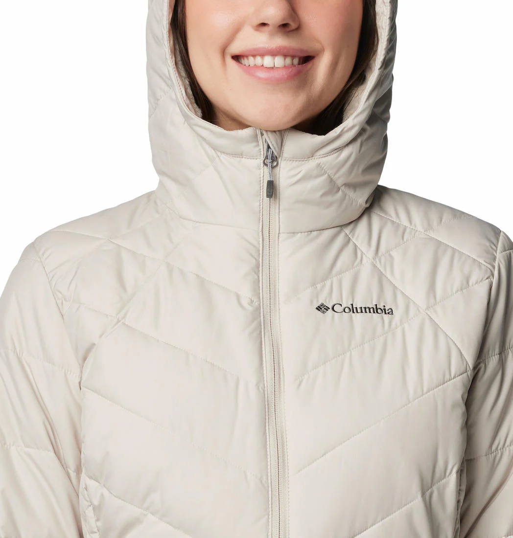 Columbia Women Brown Heavenly Hooded Jacket - Image 6