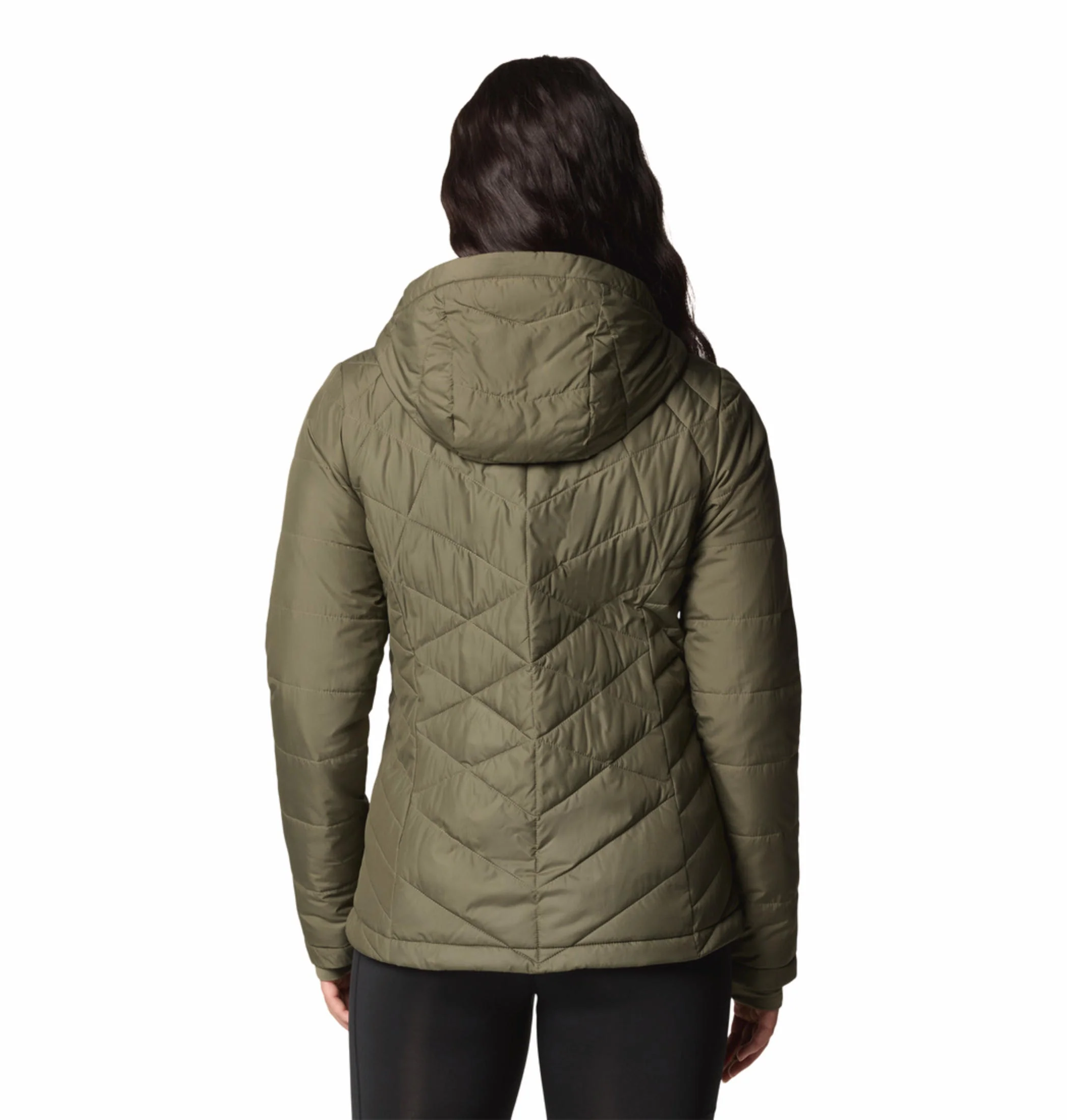 Columbia Women Green Heavenly Hooded Jacket - Image 5