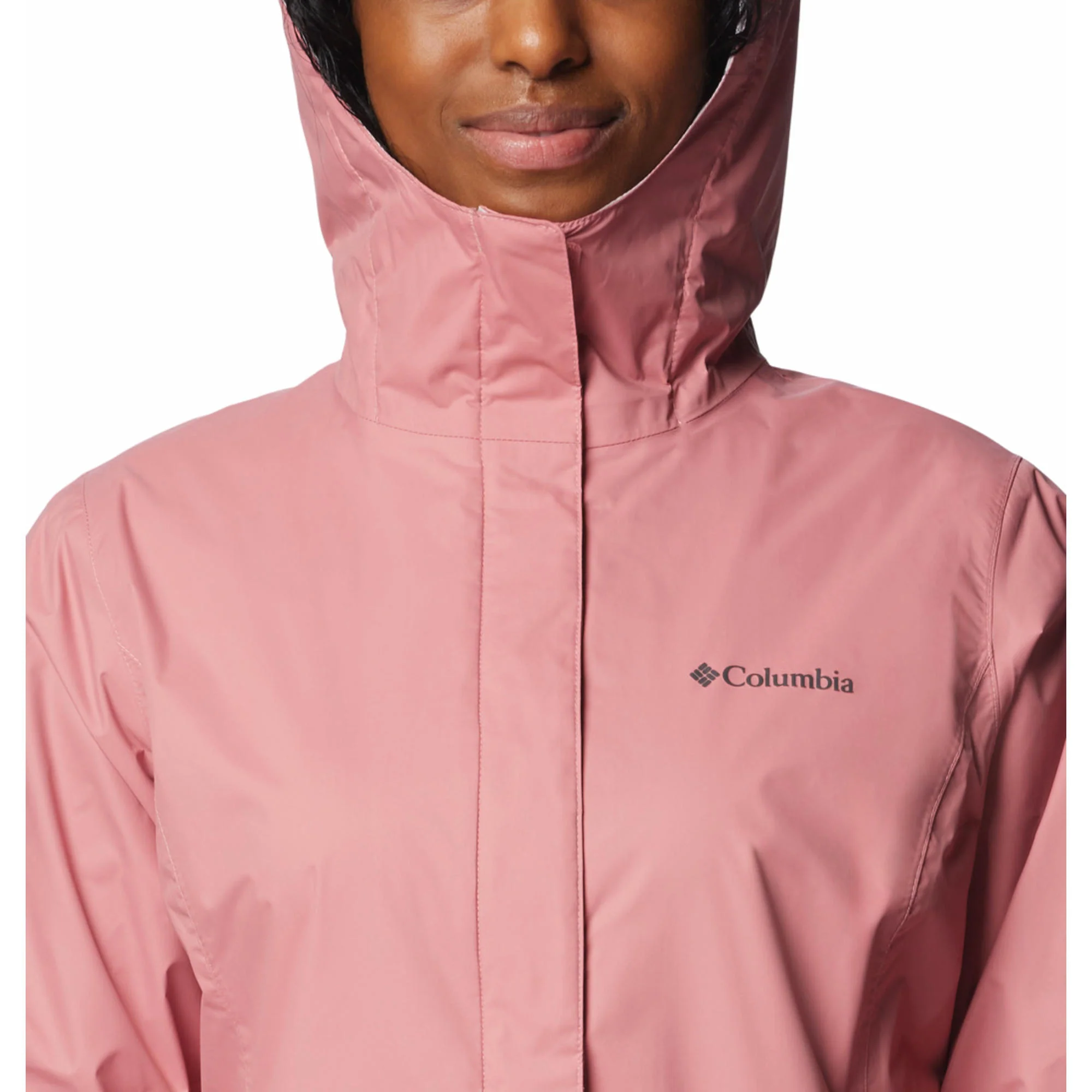 Columbia Women Pink Arcadia II Jacket Waterproof - Image 6