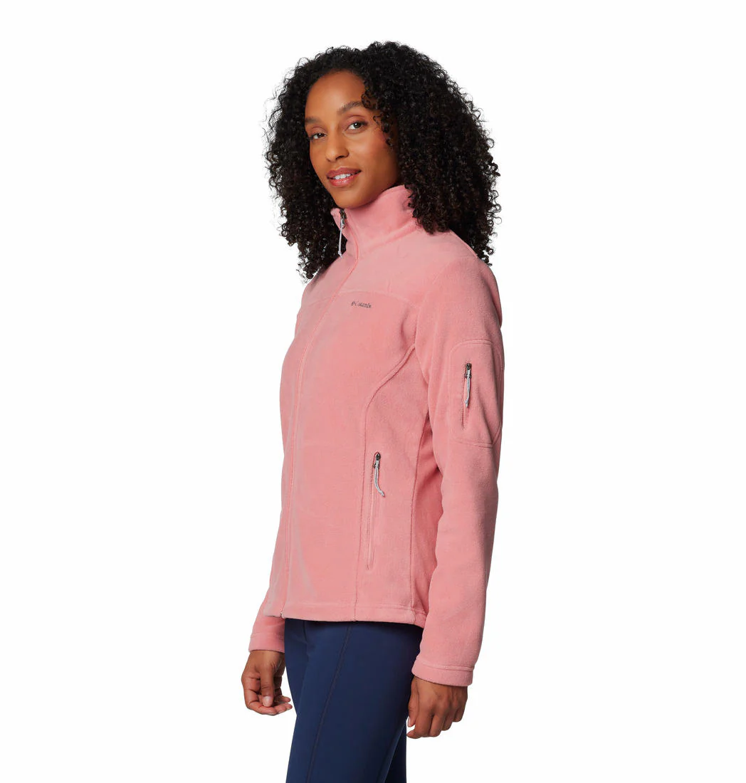 Columbia Women Pink Fast Trek II Jacket - Image 2