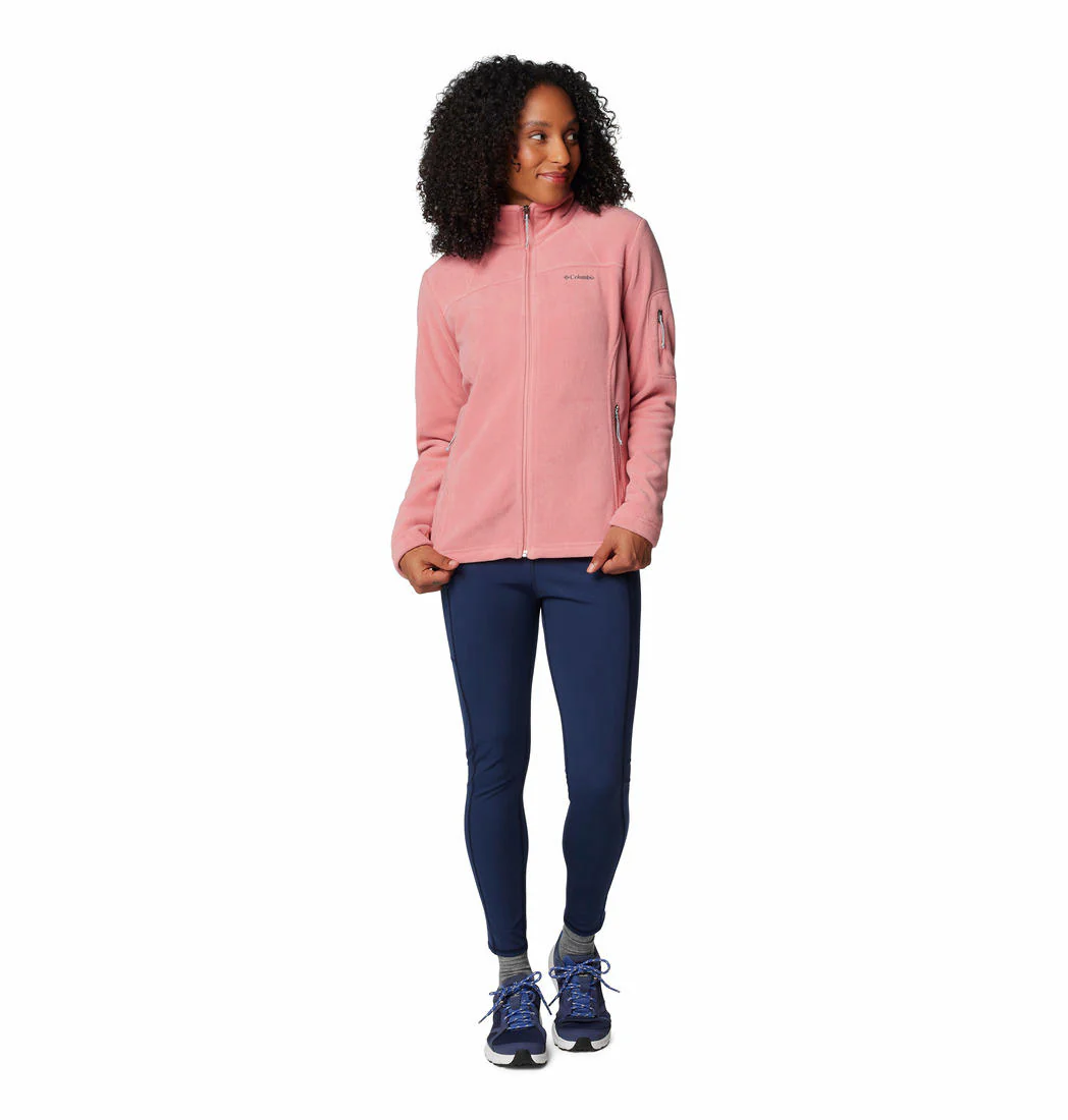 Columbia Women Pink Fast Trek II Jacket - Image 3