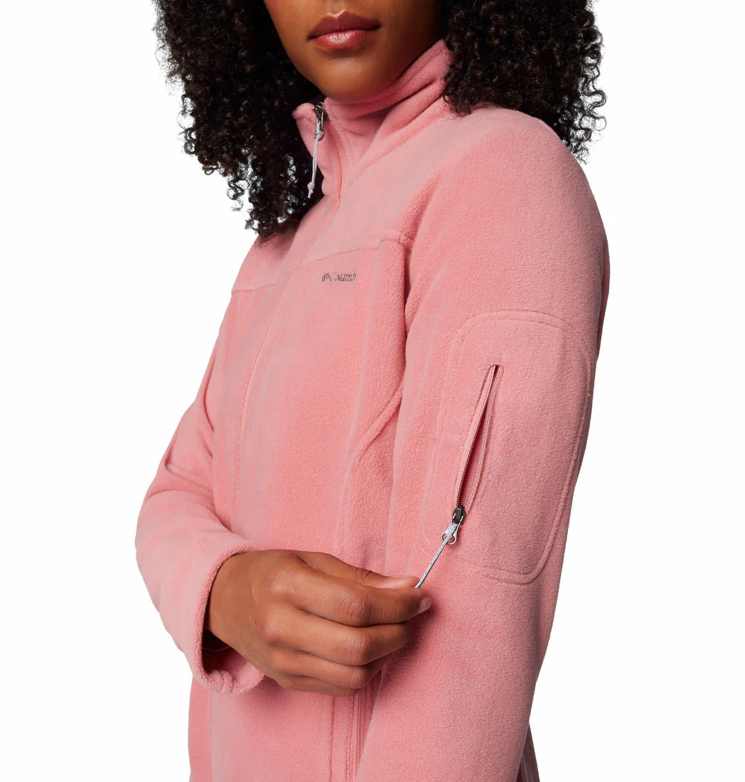 Columbia Women Pink Fast Trek II Jacket - Image 5