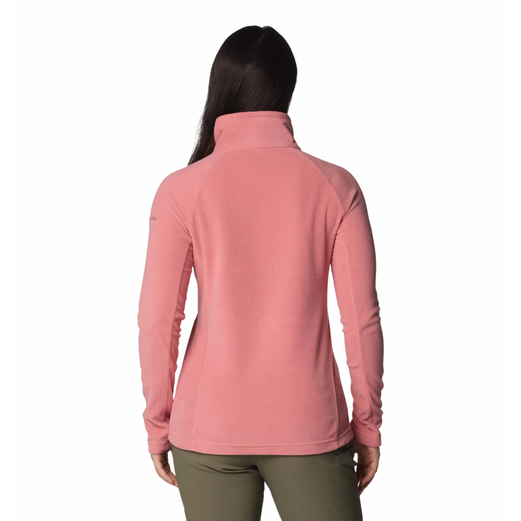 Columbia Women Pink Glacial IV 1/2 Zip - Image 2