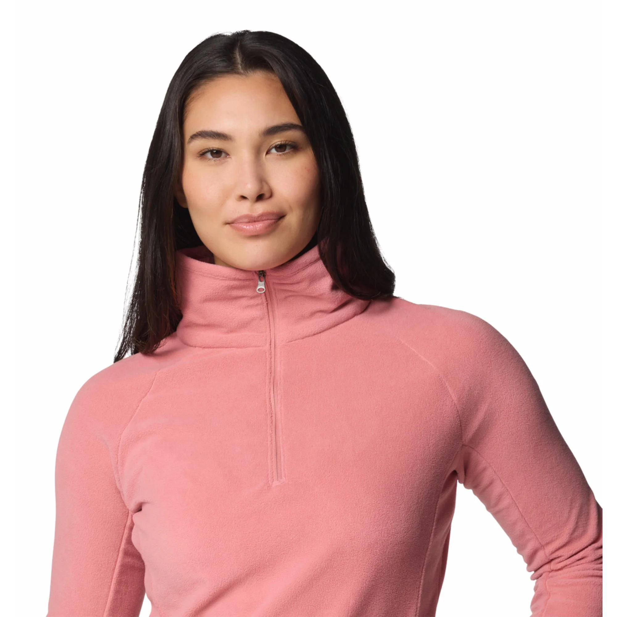 Columbia Women Pink Glacial IV 1/2 Zip - Image 5