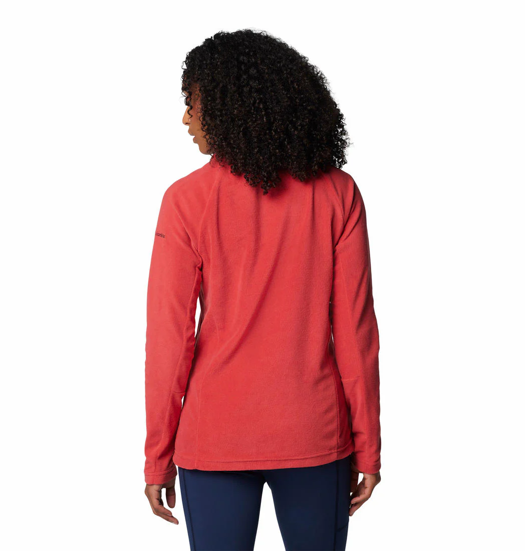 Columbia Women Red Glacial IV 1/2 Zip - Image 2