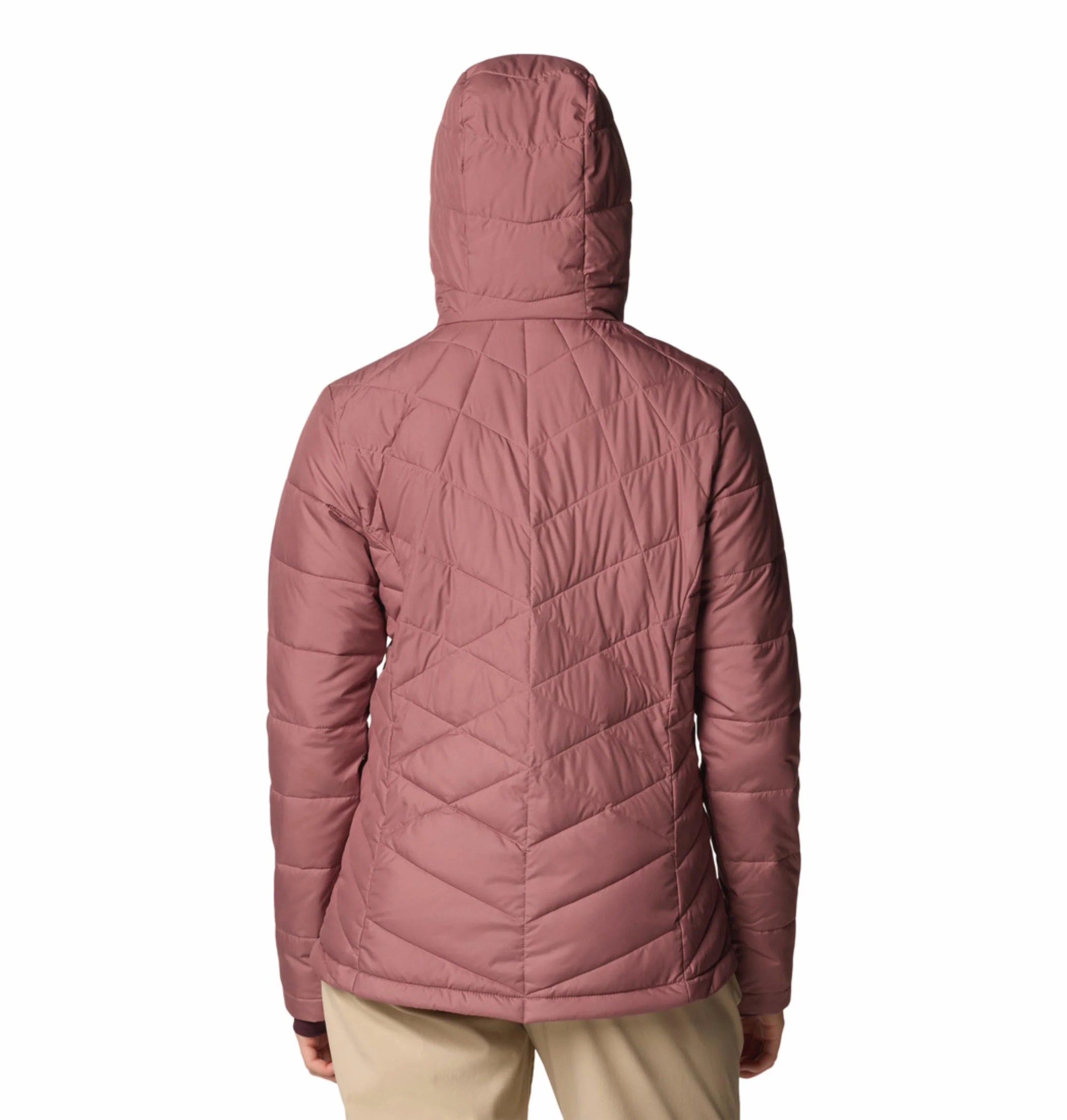 Columbia Women Pink Heavenly Hooded Jacket - Image 5