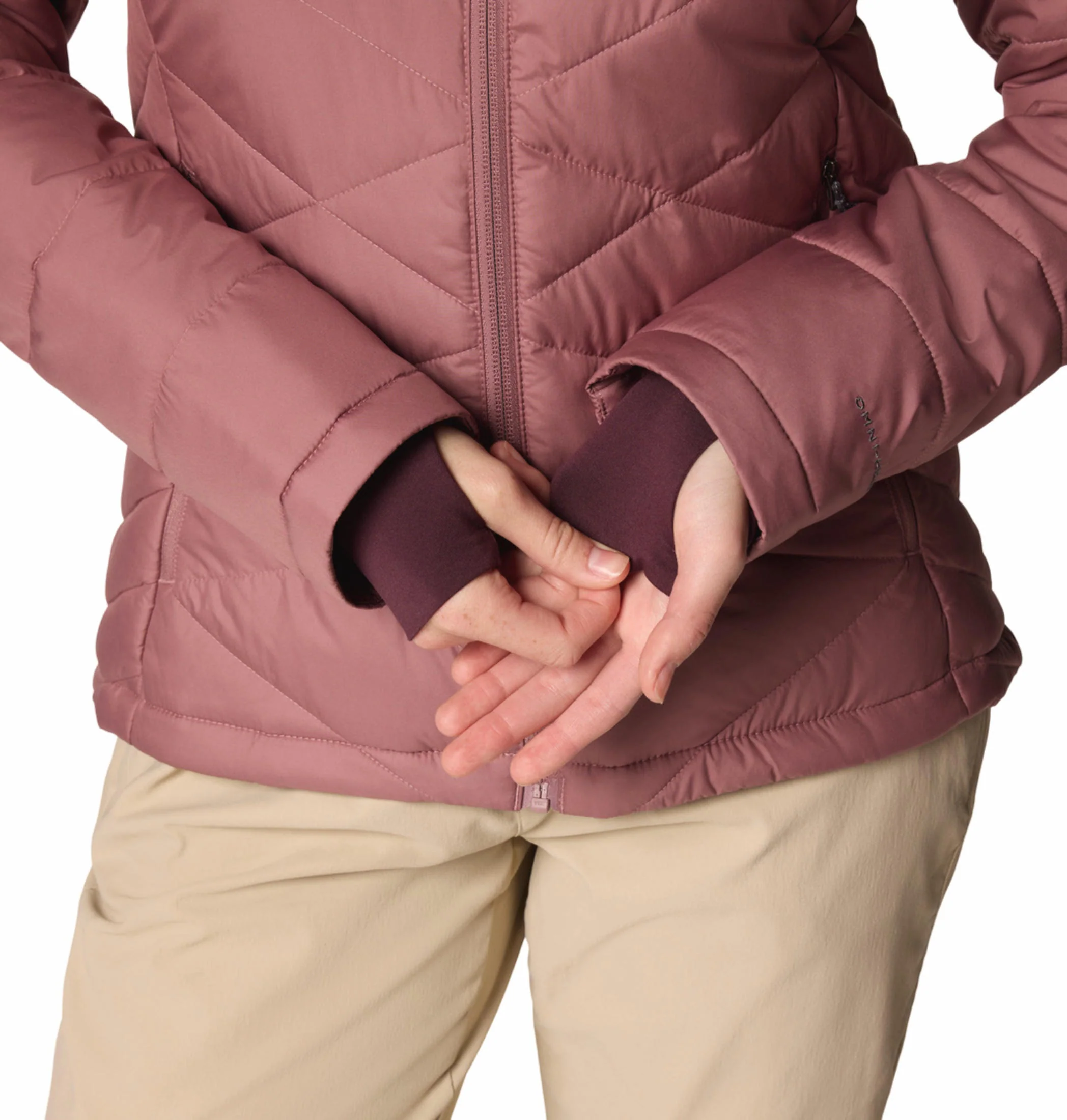 Columbia Women Pink Heavenly Hooded Jacket - Image 9