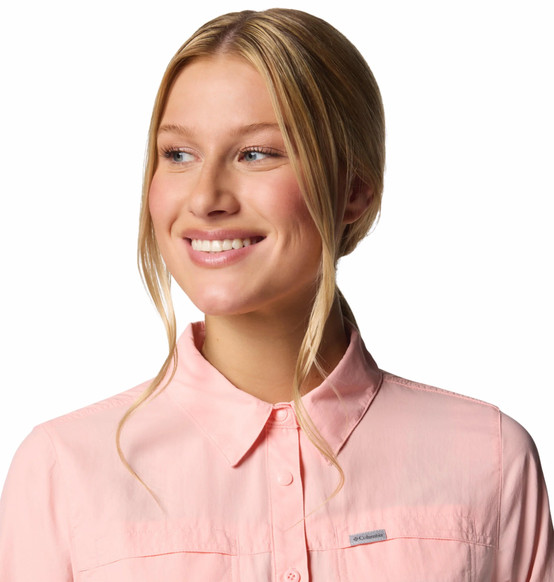 Columbia Women Pink Silver Ridge 3.0 LS (Sun Protection) - Image 7