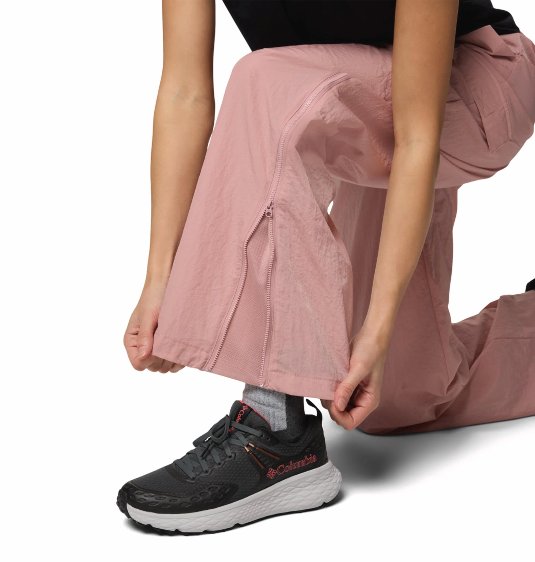 Columbia Women Pink Paracutie Vented Pant - Image 6