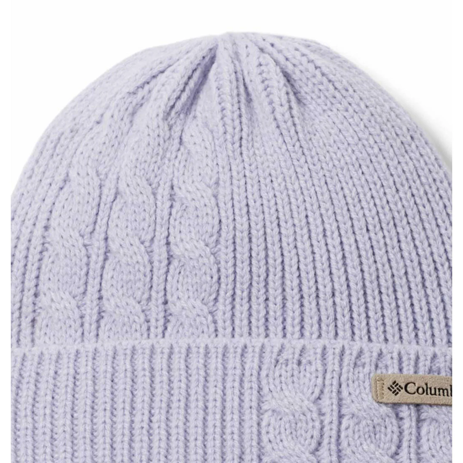Columbia Women Purple Agate Pass Cable Knit Beanie - Image 4
