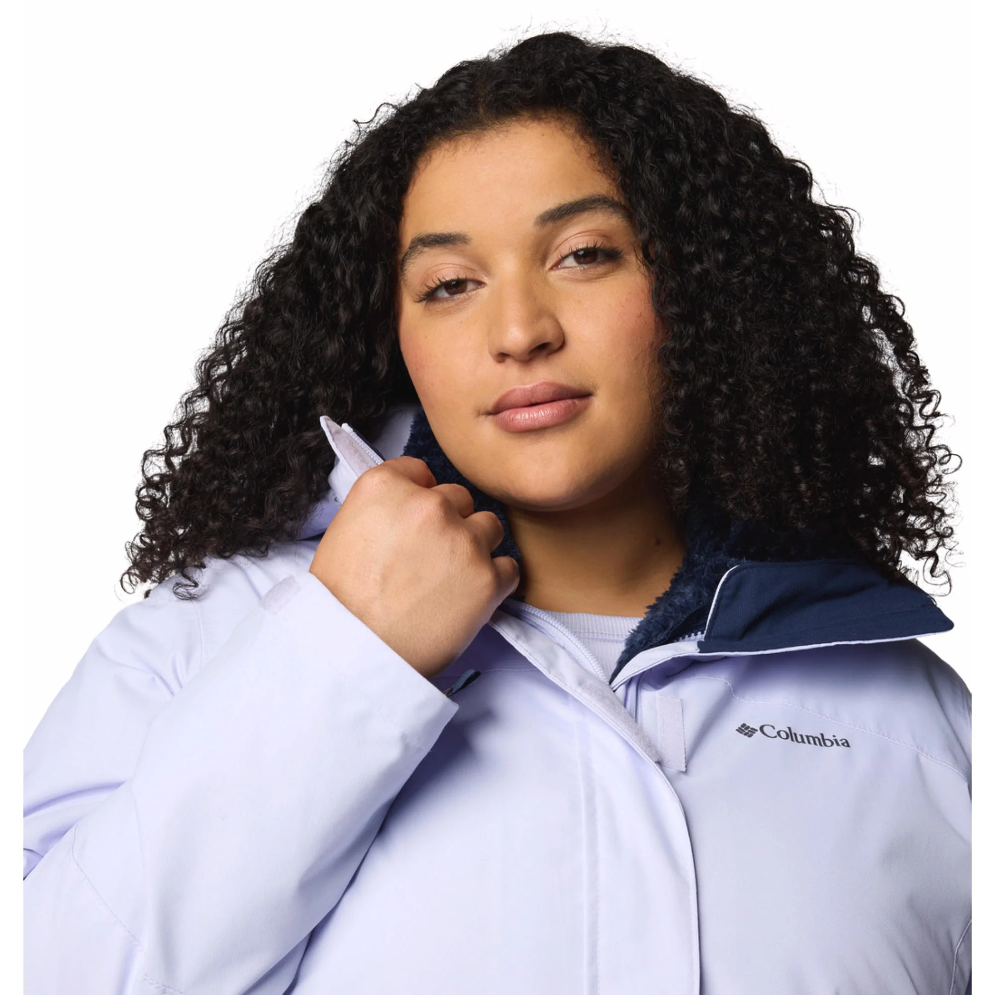 Columbia Women Purple Bugaboo III Fleece Interchange Jacket - Image 5