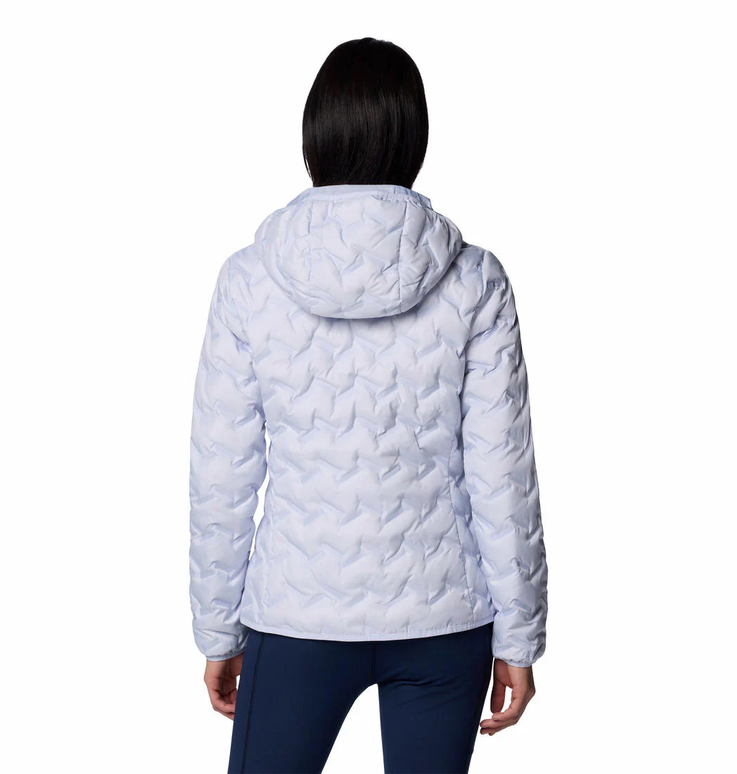 Columbia Women Purple Delta Ridge II Down Hooded Jacket - Image 2
