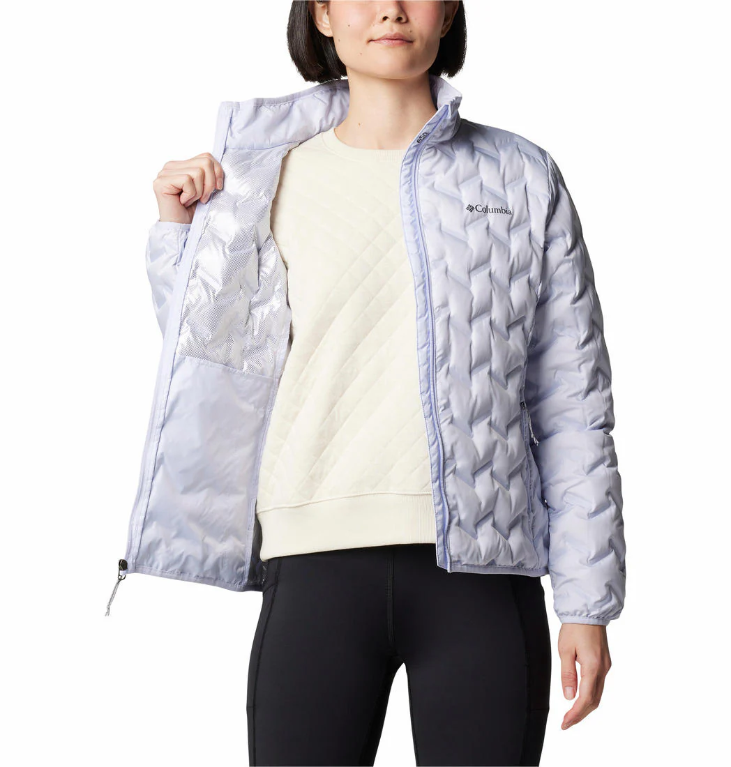 Columbia Women Purple Delta Ridge II Down Jacket - Image 5