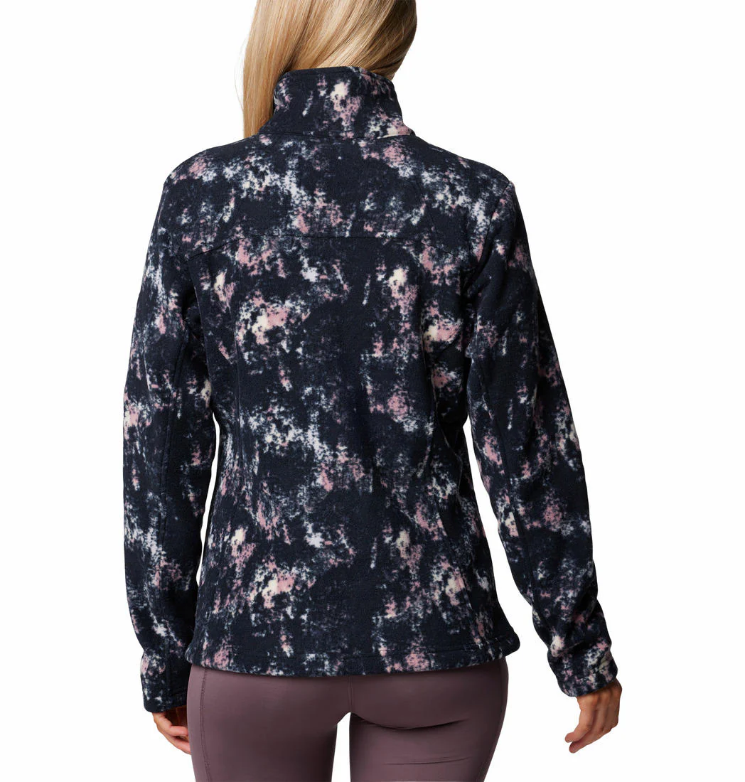 Columbia Women Purple Fast Trek Printed Jkt - Image 2