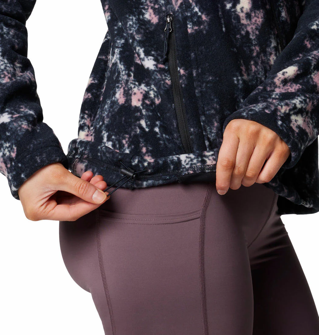Columbia Women Purple Fast Trek Printed Jkt - Image 7