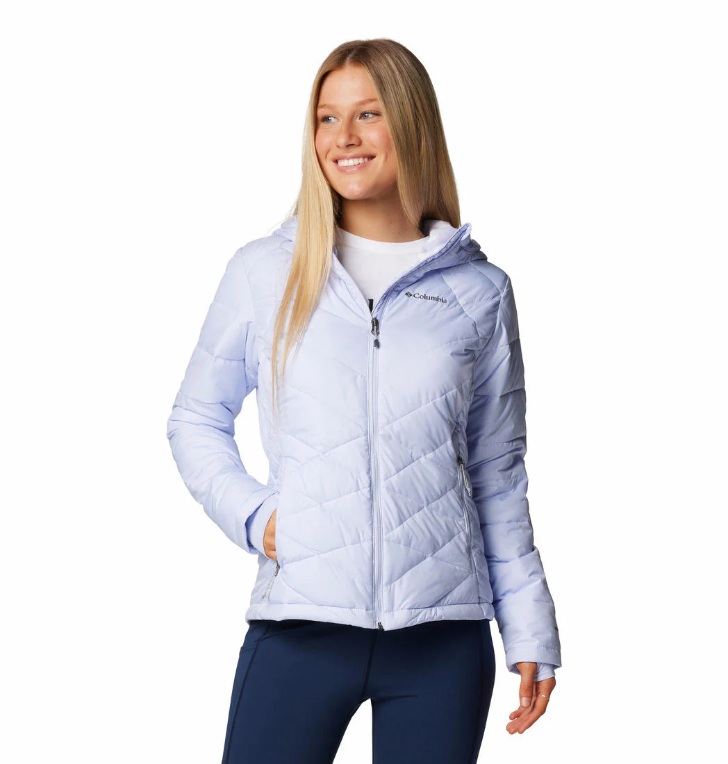 Columbia Women Purple Heavenly Hooded Jacket