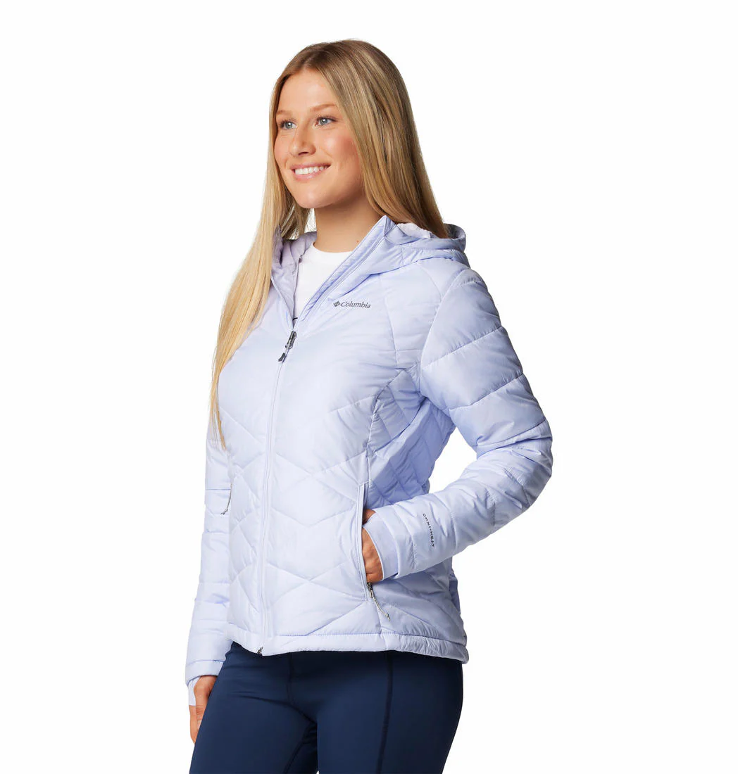 Columbia Women Purple Heavenly Hooded Jacket - Image 3