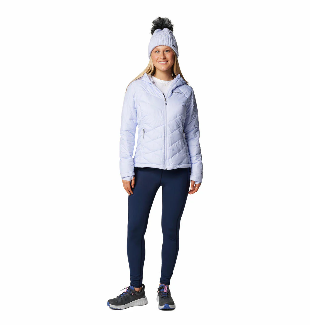 Columbia Women Purple Heavenly Hooded Jacket - Image 4