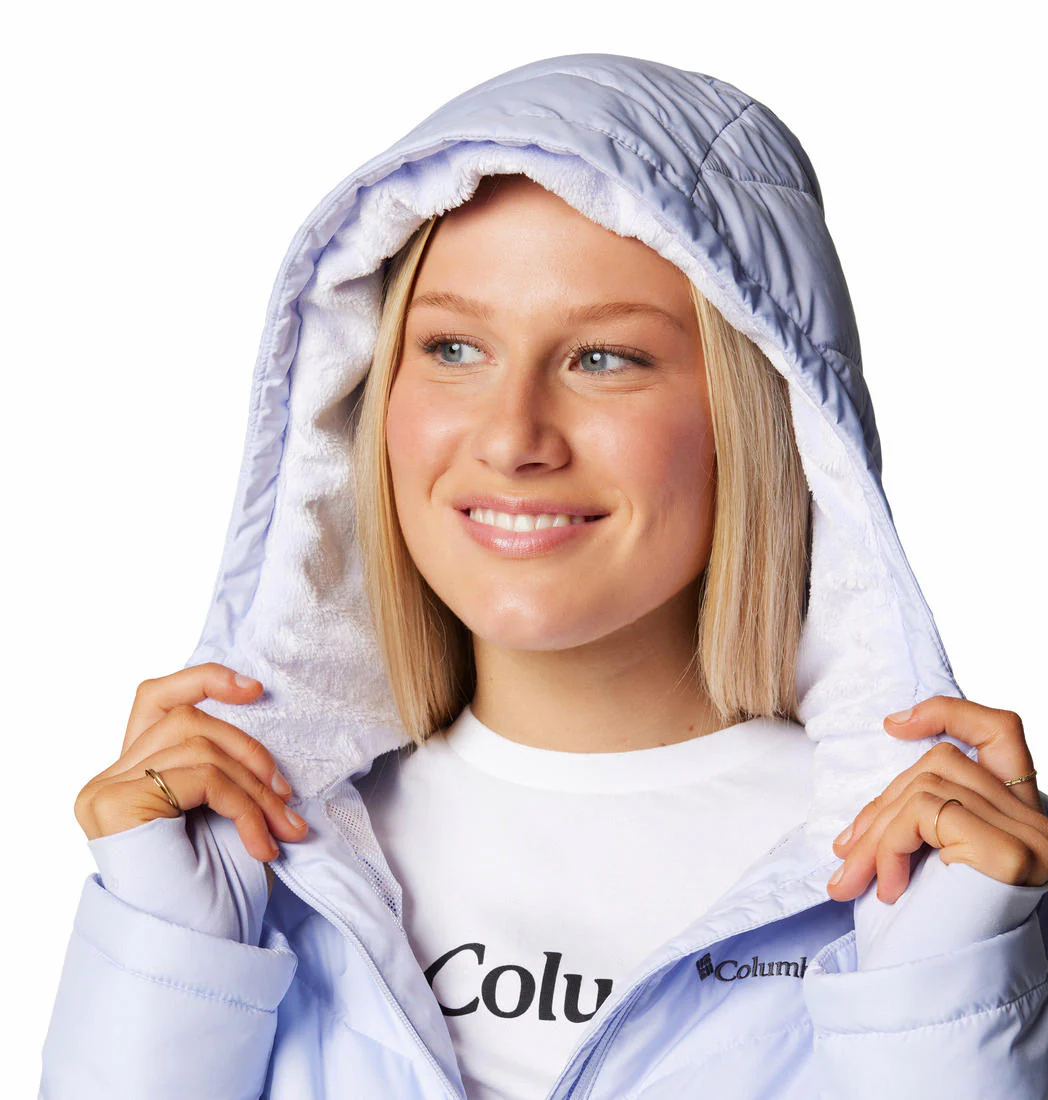 Columbia Women Purple Heavenly Hooded Jacket - Image 5