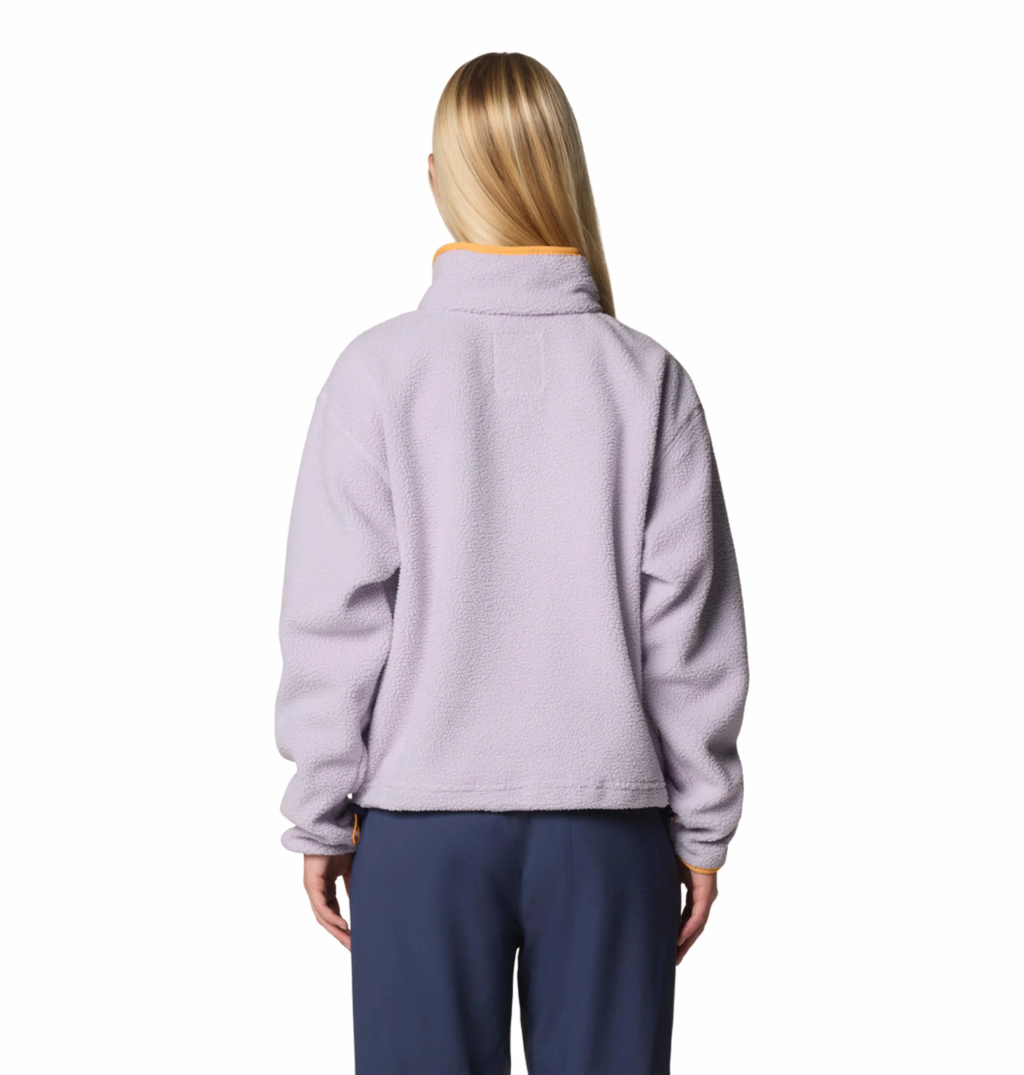 Columbia Women Purple Helvetia II Cropped Half Snap Fleece - Image 5